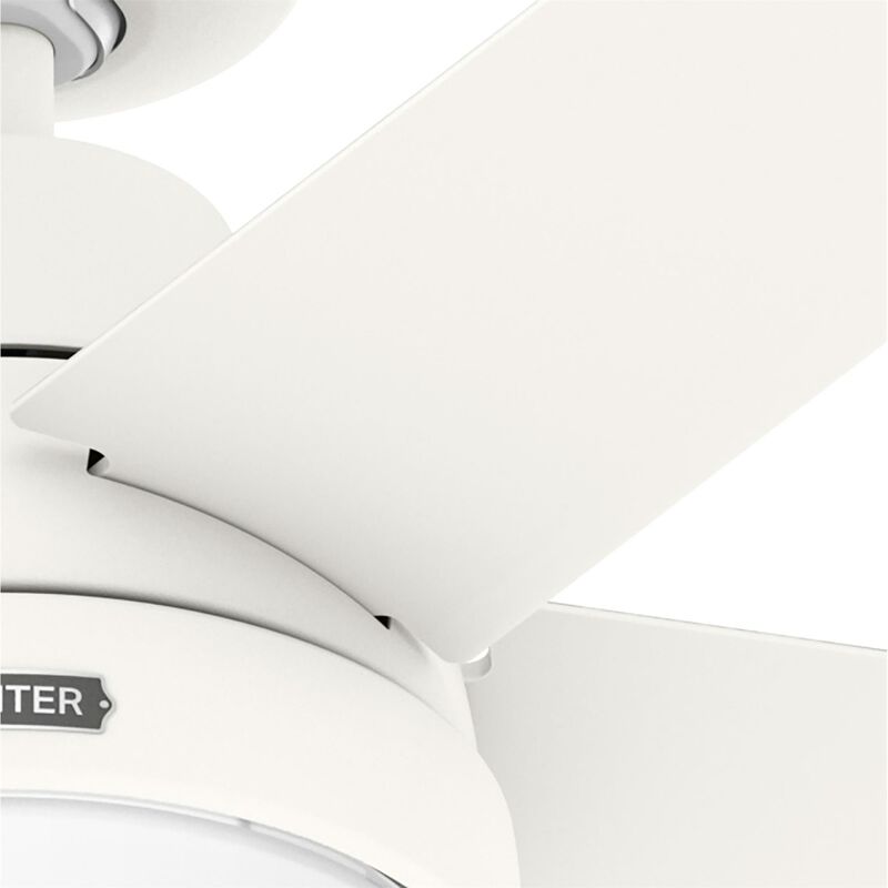 Aerodyne 60 Inch Ceiling Fan with Light Kit by Hunter Fan