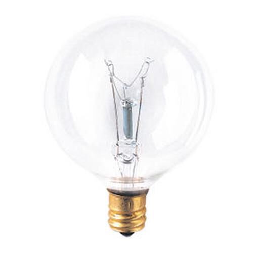 40 Watt G16.5 Incandescent Light Bulb by Bulbrite