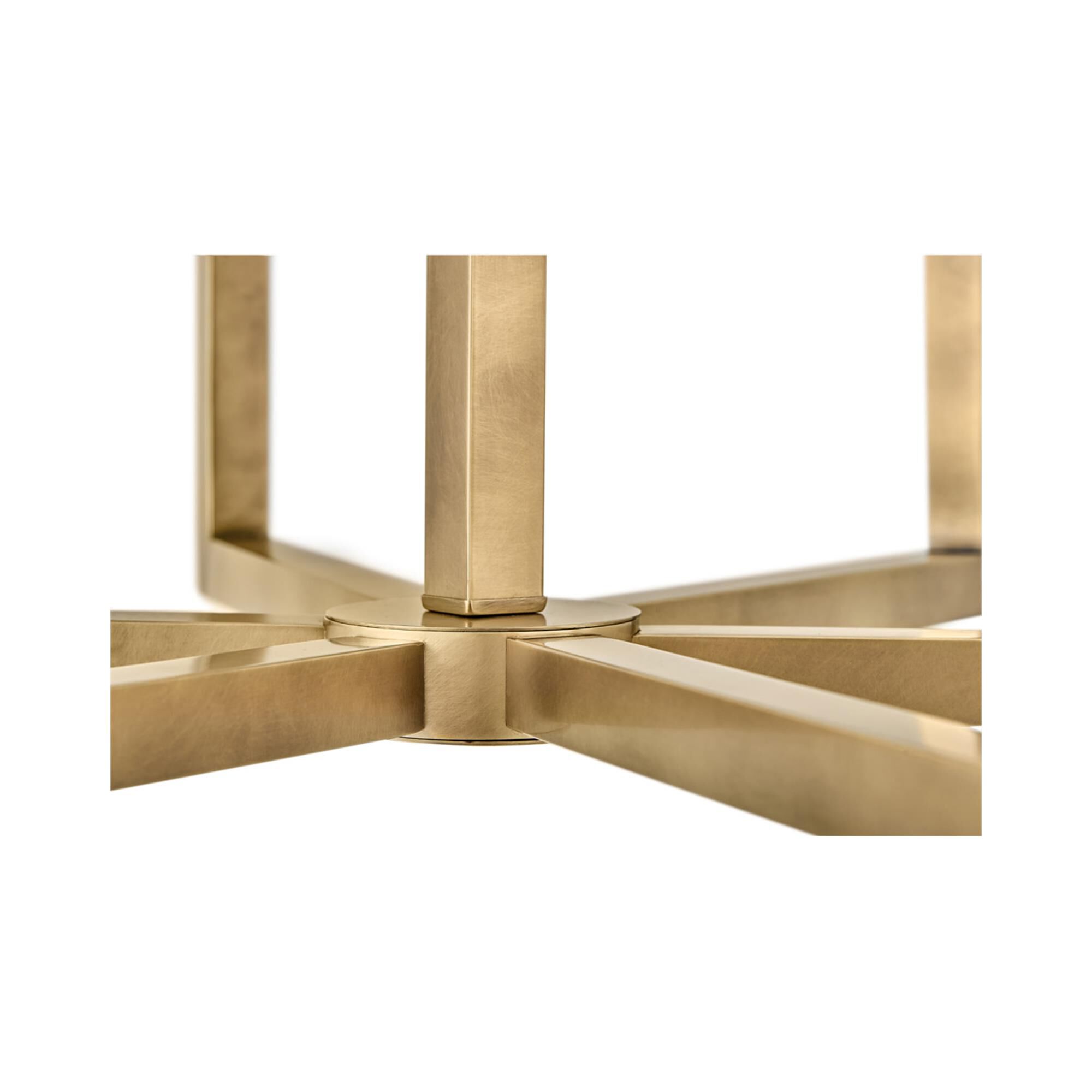Shown in Heritage Brass finish