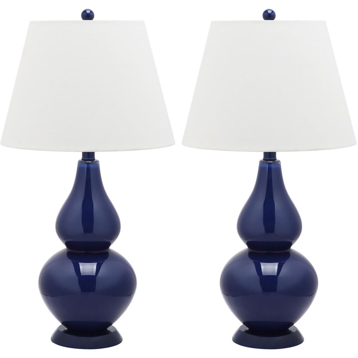 Cybil Double Gourd 26 Inch Table Lamp by Safavieh