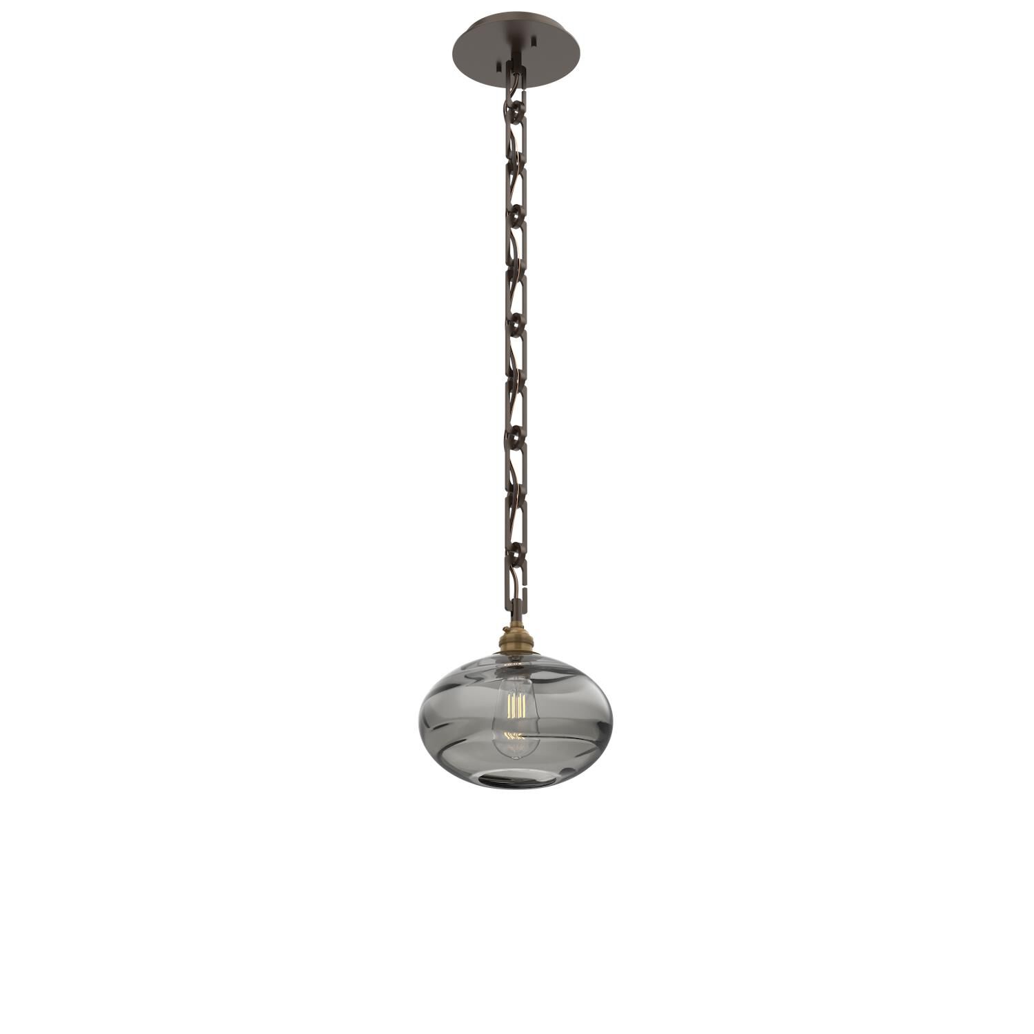 Shown in Flat Bronze finish and Smoke glass