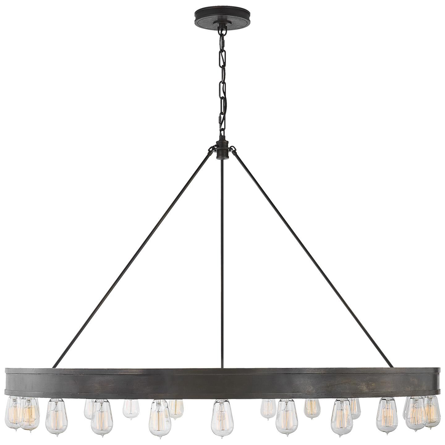 Ralph Lauren Roark 50 Inch 24 Light Chandelier by Ralph Lauren