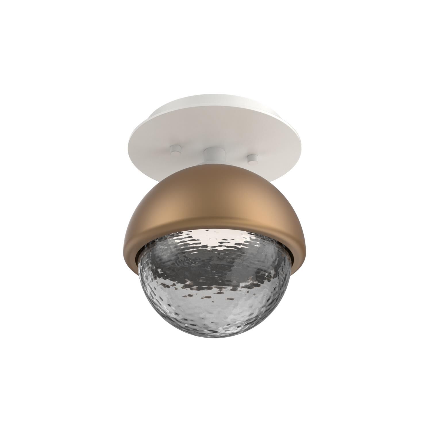 Levi Wilson Cabochon 6 Inch Flush Mount by Hammerton Studio