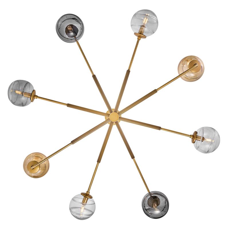 Oberon  48 Inch Linear Suspension Light by Fredrick Ramond