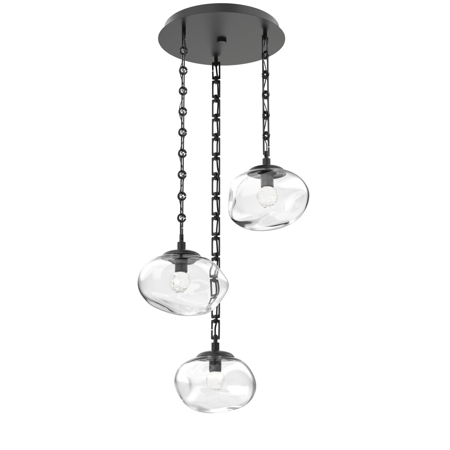 Levi Wilson Nova Led 22 Inch Multi Light Pendant by Hammerton Studio