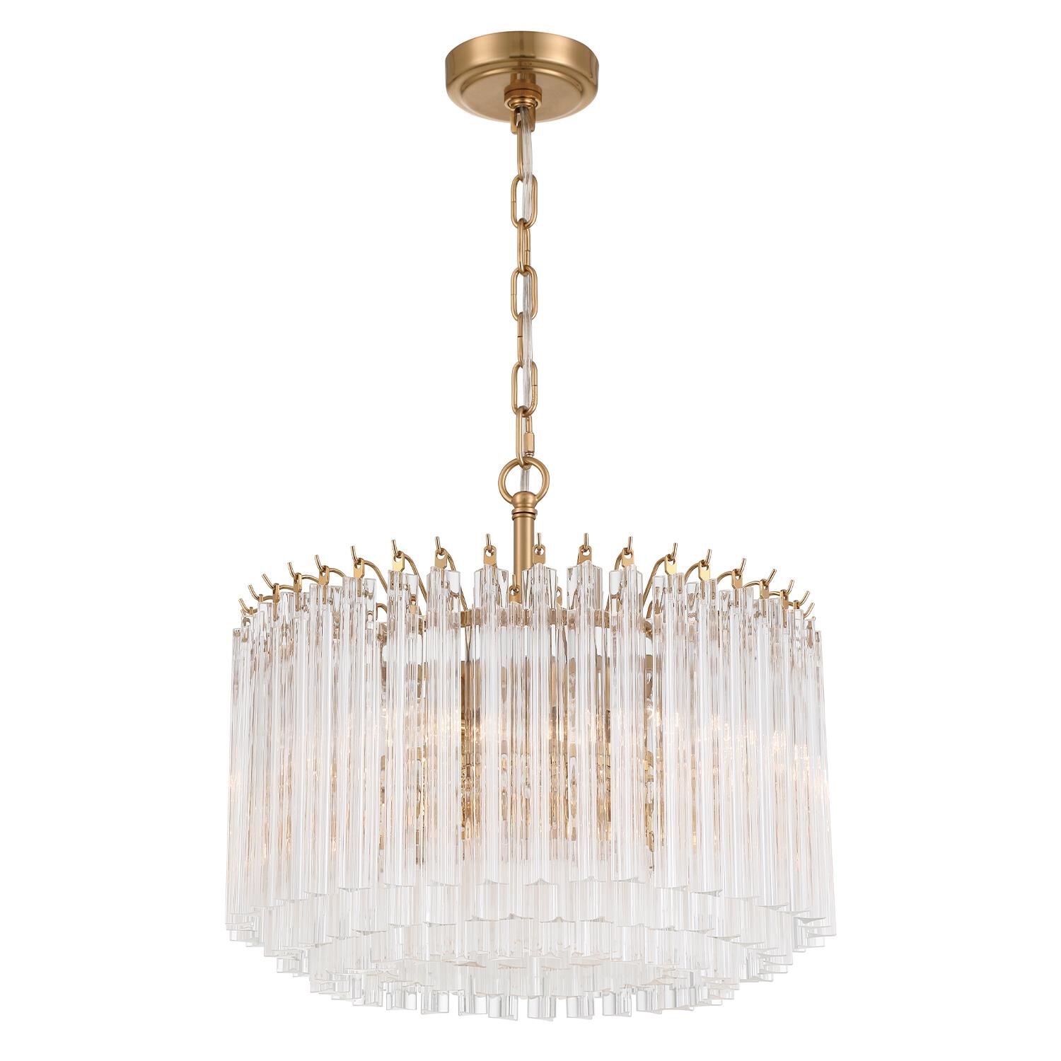 Lofton 18 Inch Mini Chandelier by Crystorama