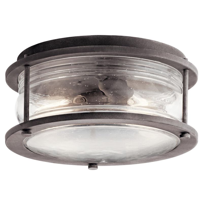 Ashland Bay 12 Inch Outdoor Flush Mount by Kichler