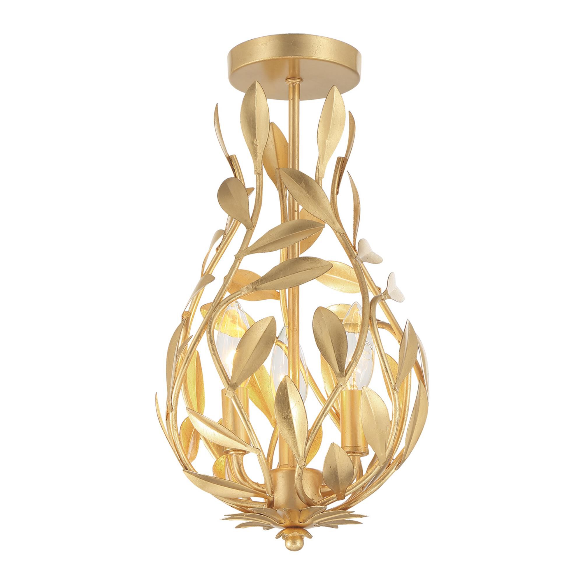 Shown in Antique Gold finish
