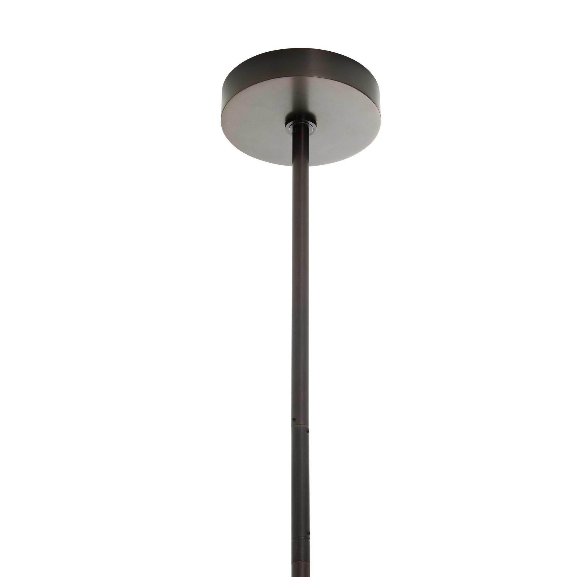Shown in Matte Swirl and Bronze finish and Opal glass