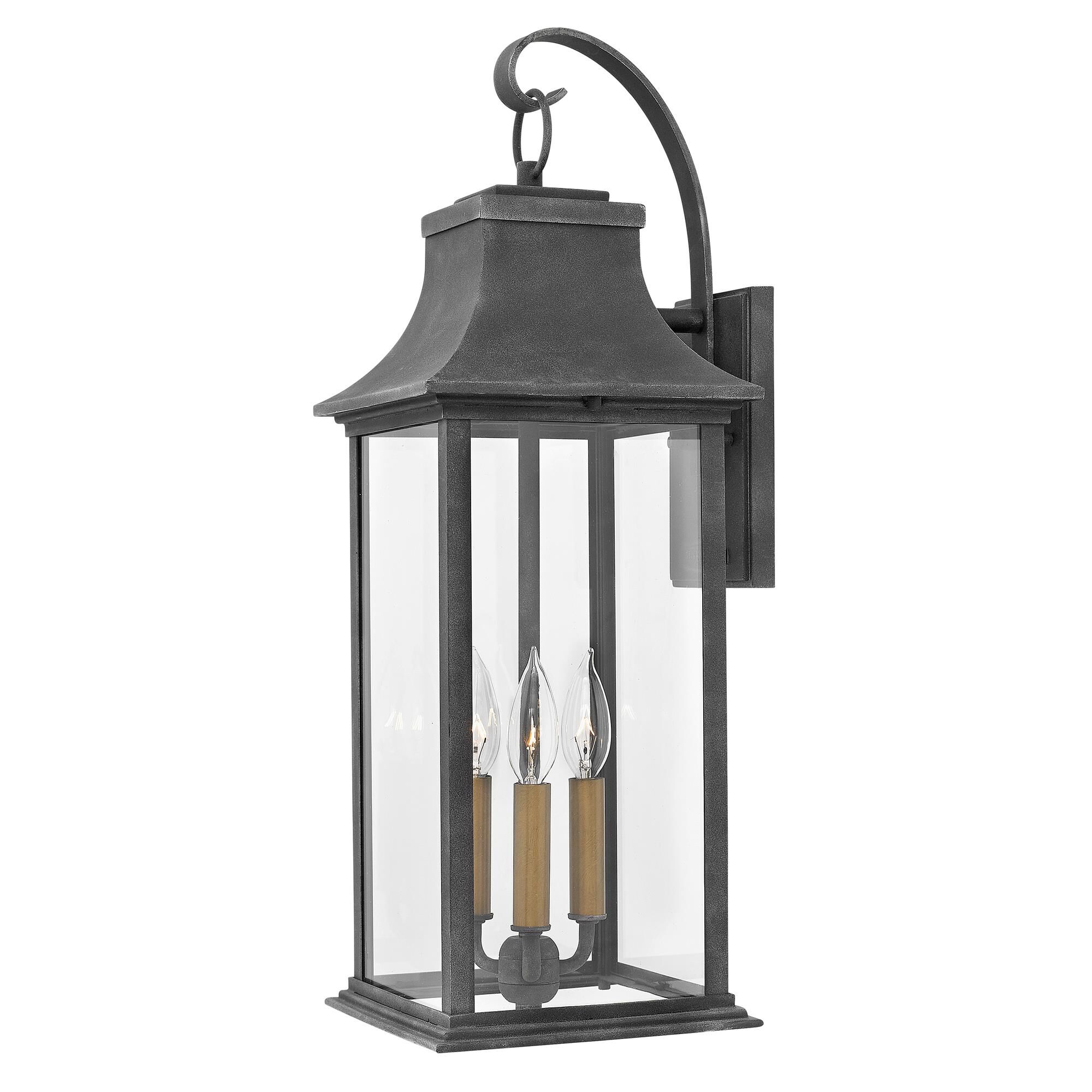 Adair 24 Inch 3 Light Outdoor Wall Light,