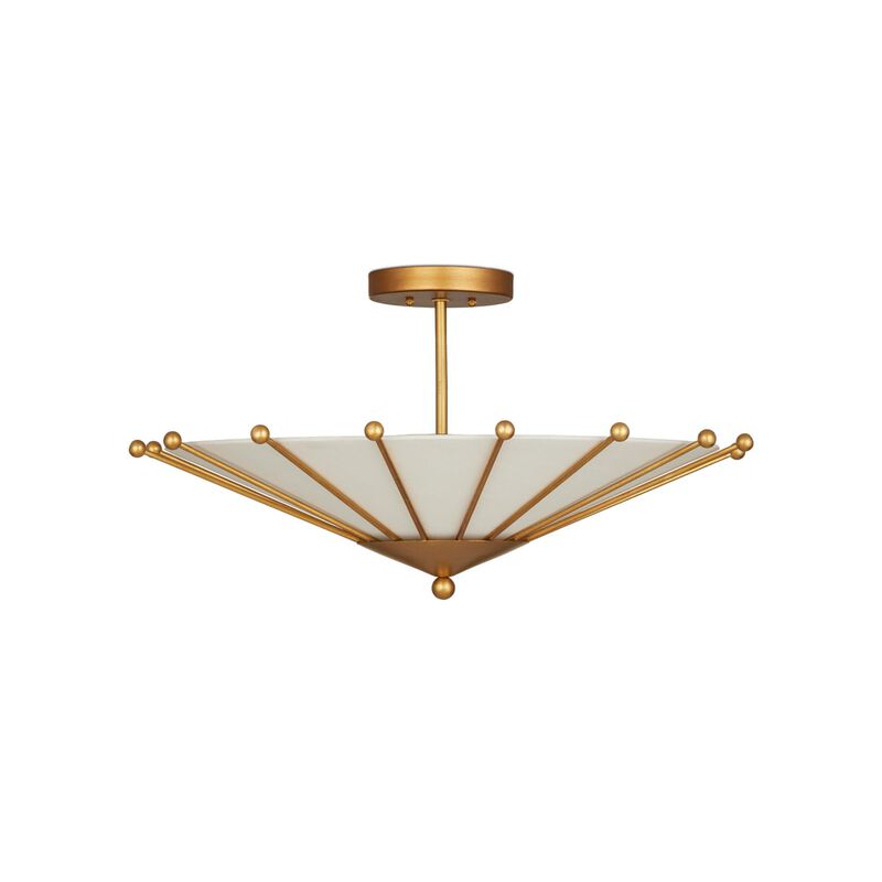 Epoch 26 Inch Semi Flush Mount by Currey and Company
