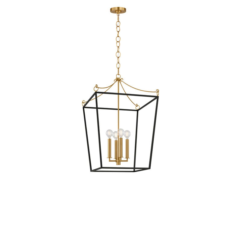 Kate Spade New York Carlyle Medium Outdoor Hanging Lantern by Visual Comfort Studio