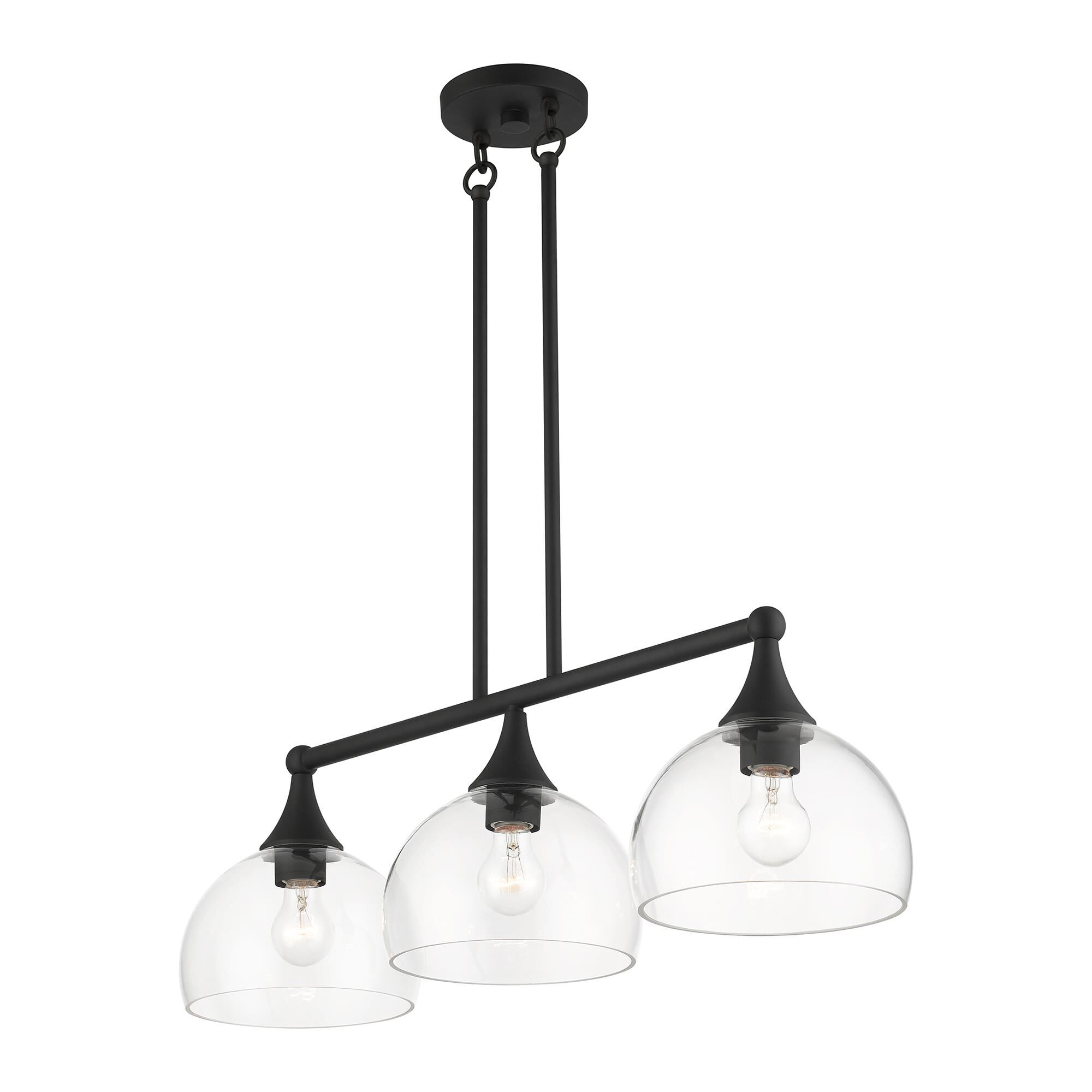 Glendon 30 Inch 3 Light Linear Suspension Light by Livex Lighting