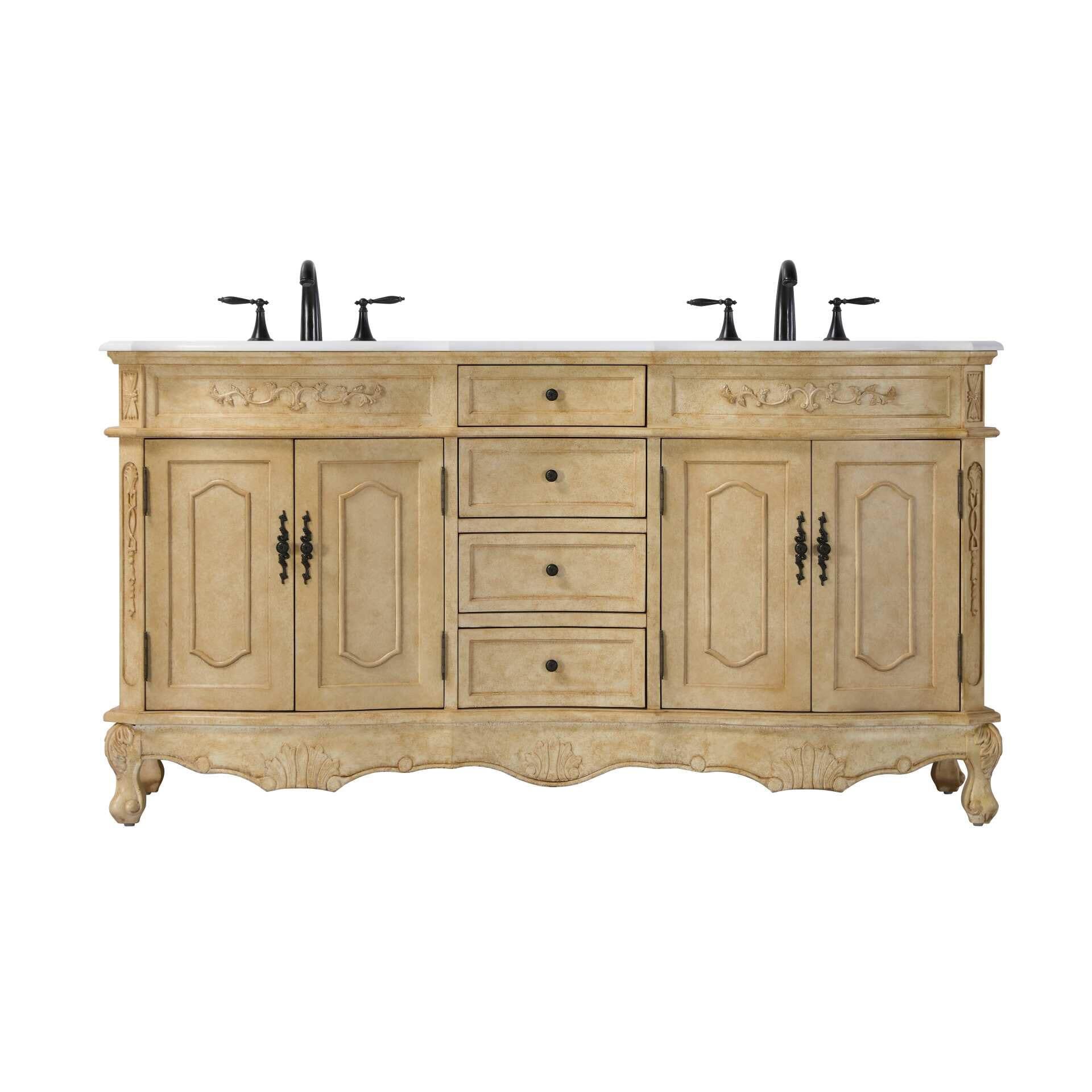 Danville 66 Inch Bath Vanity by Elegant Decor