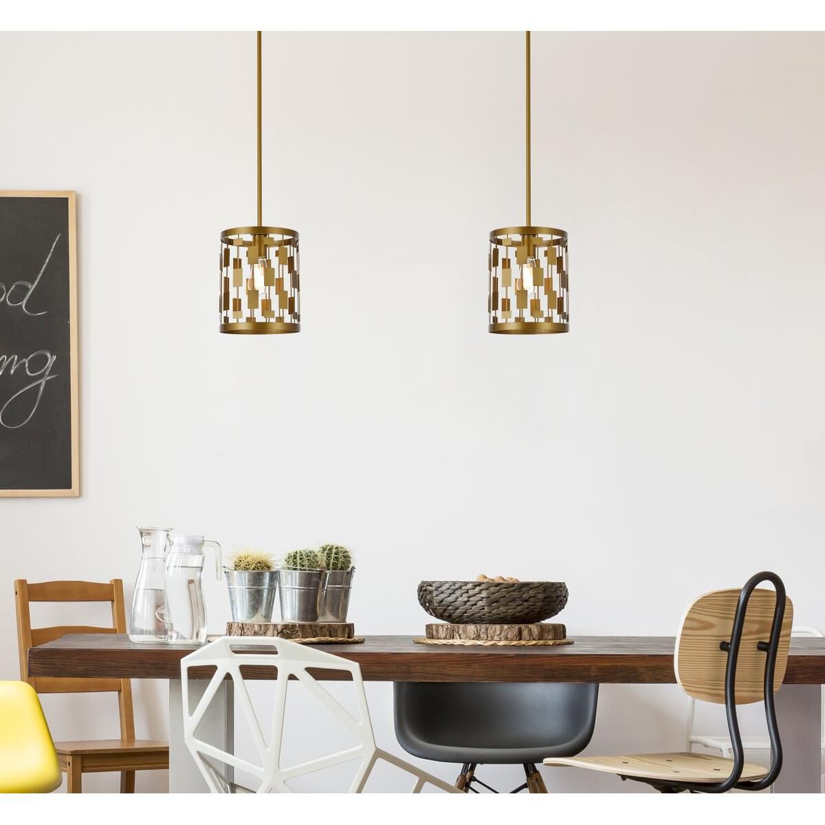 Shown in Brass finish