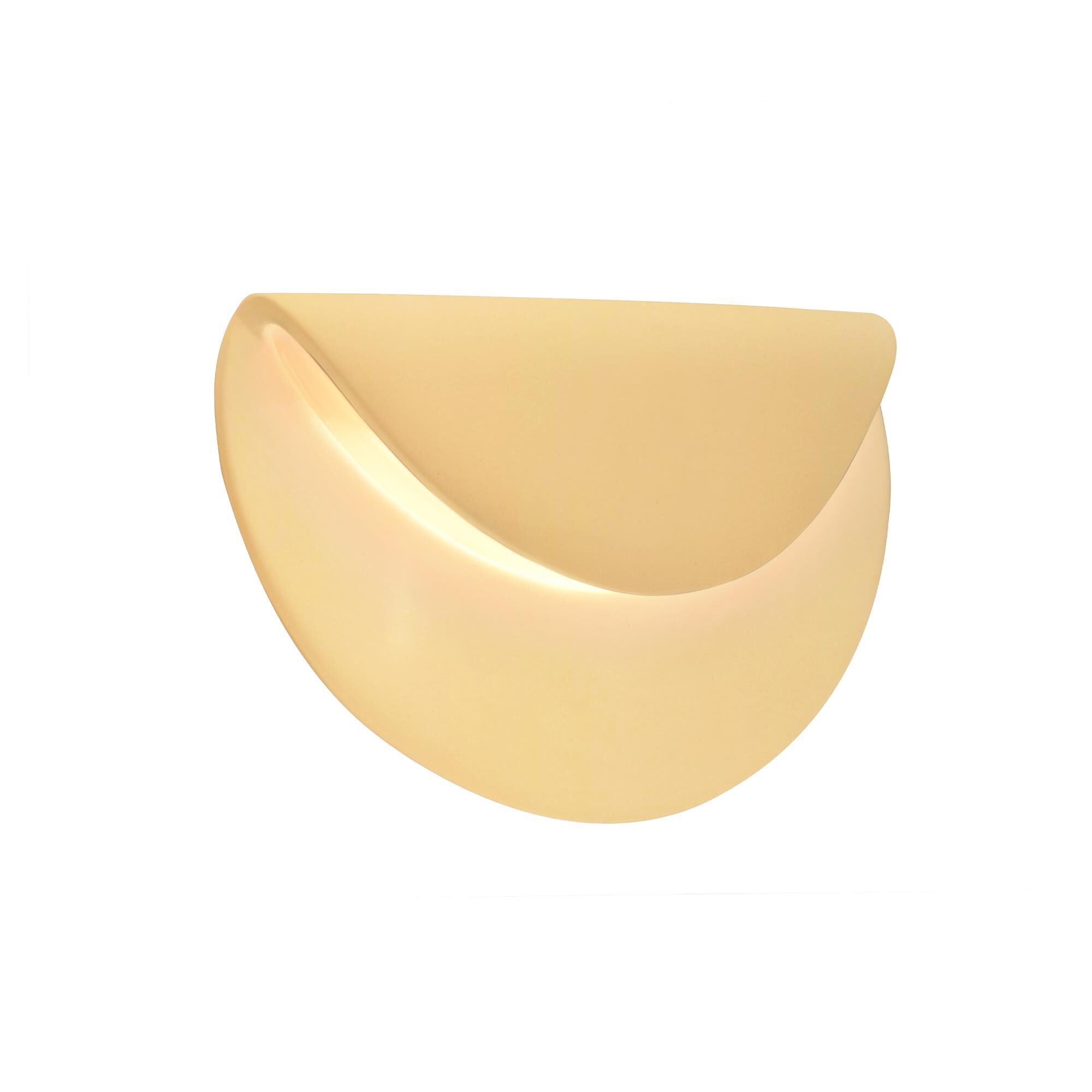 Shown in Muted Yellow finish and Muted Yellow shade