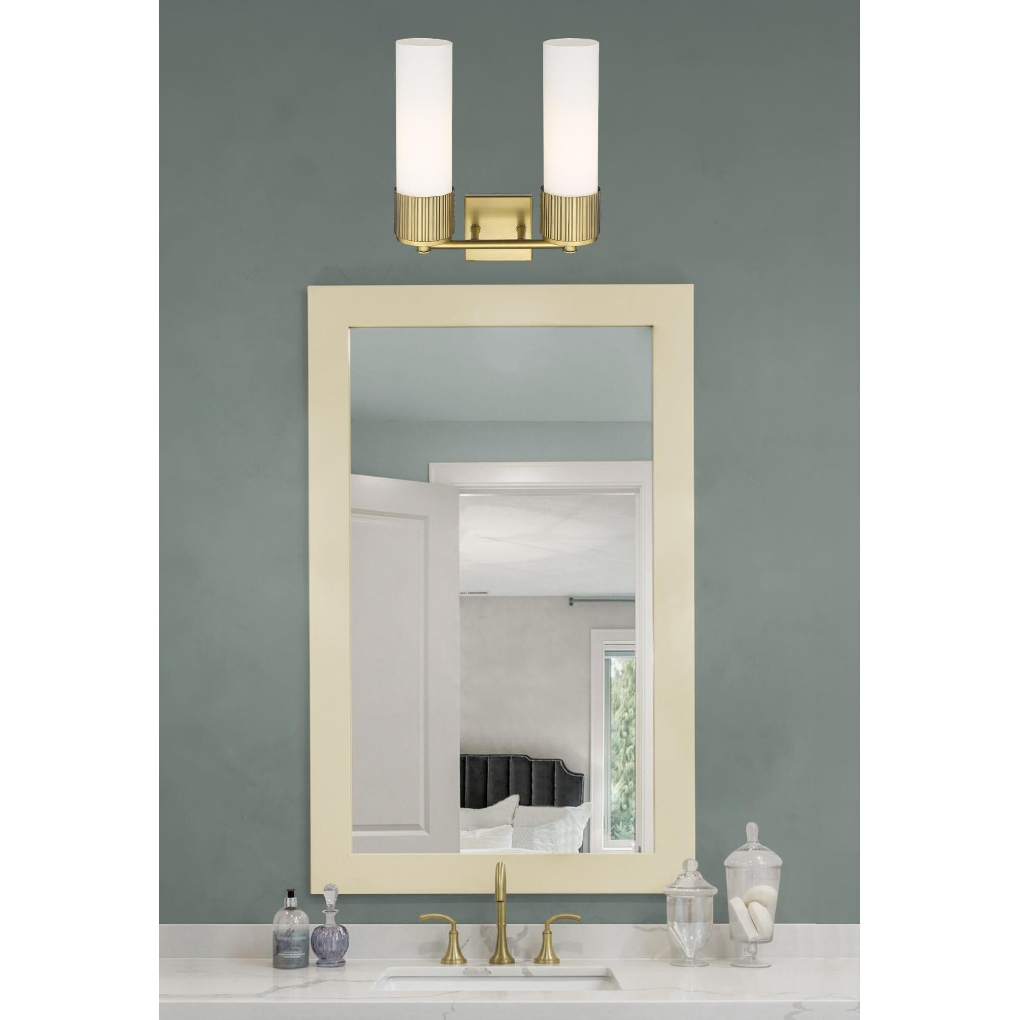Bruno Marashlian Bolivar 16 Inch 2 Light Bath Vanity Light by Innovations Lighting