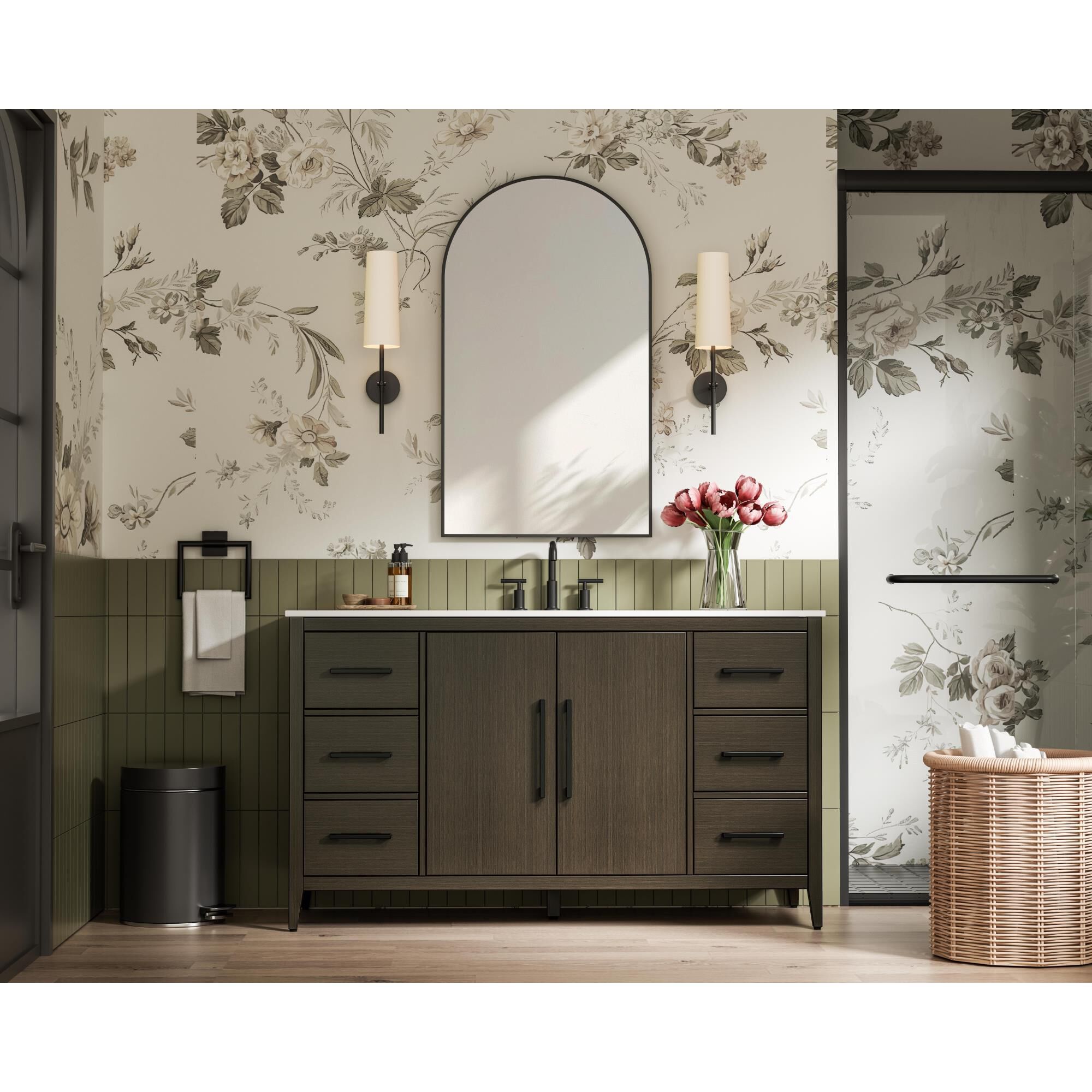 Millie 60 Inch Bath Vanity by Elegant Dcor
