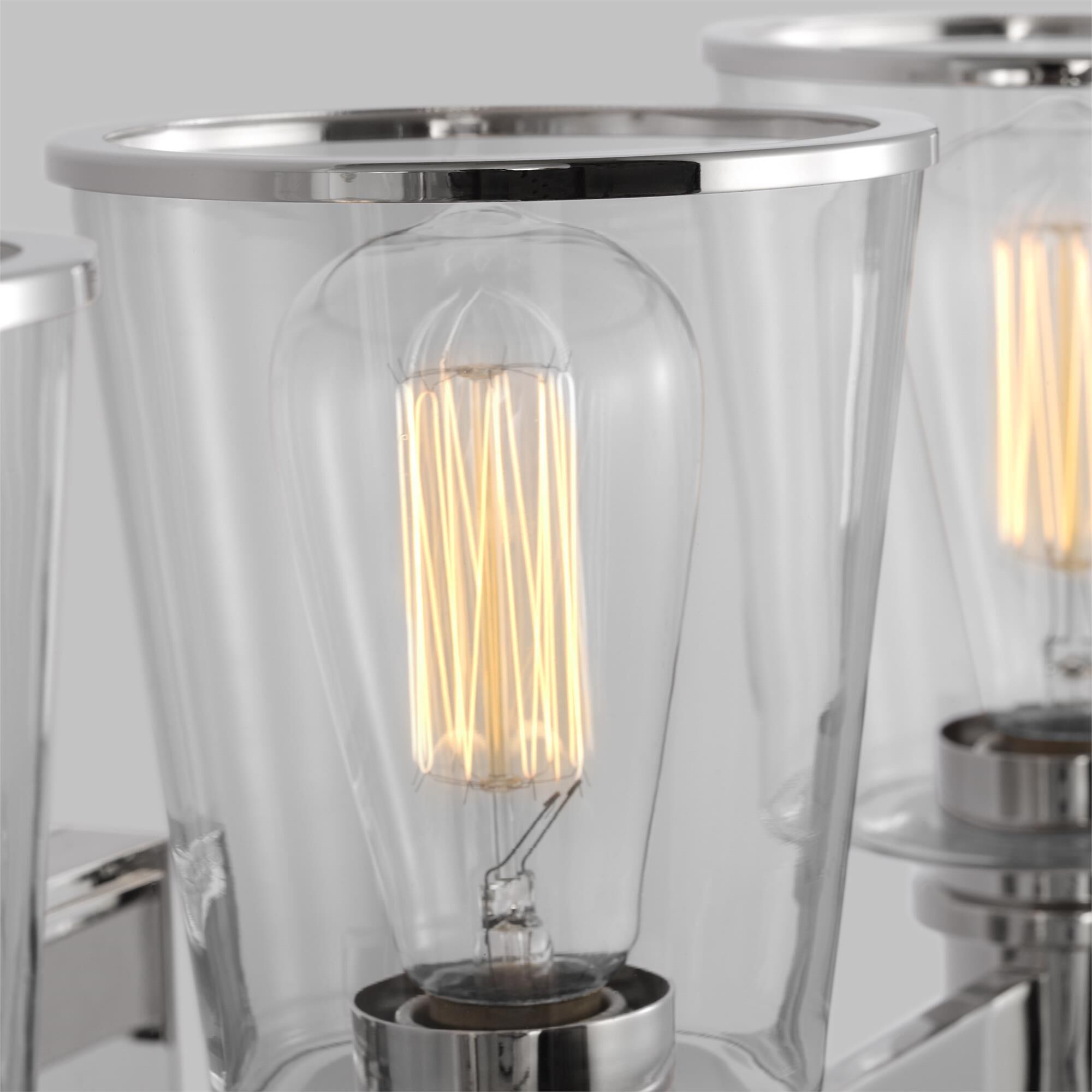 Chapman & Myers Alessa 22 Inch 3 Light Bath Vanity Light,