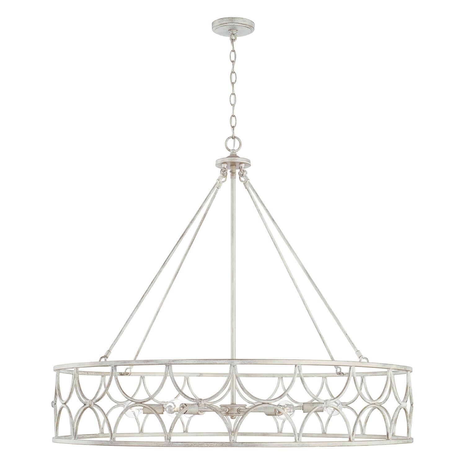 Ricci 39 Inch 6 Light Chandelier by Capital Lighting Fixture Company