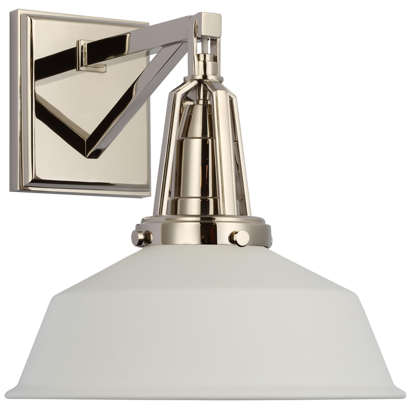 Visual Comfort Signature Collection Chapman & Myers Layton 10 Inch Wall Sconce