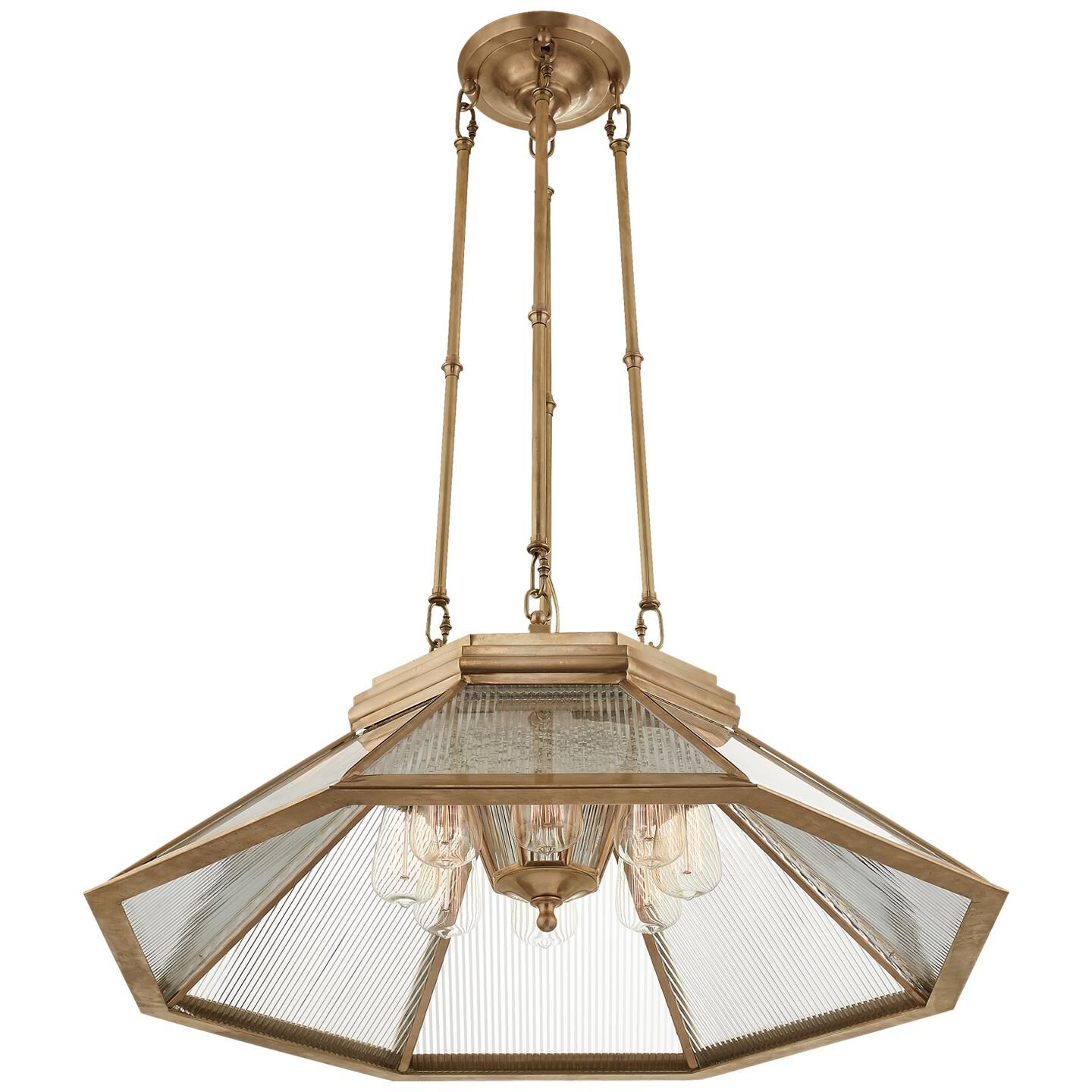 Ralph Lauren Rivington 31 Inch 8 Light Chandelier by Ralph Lauren