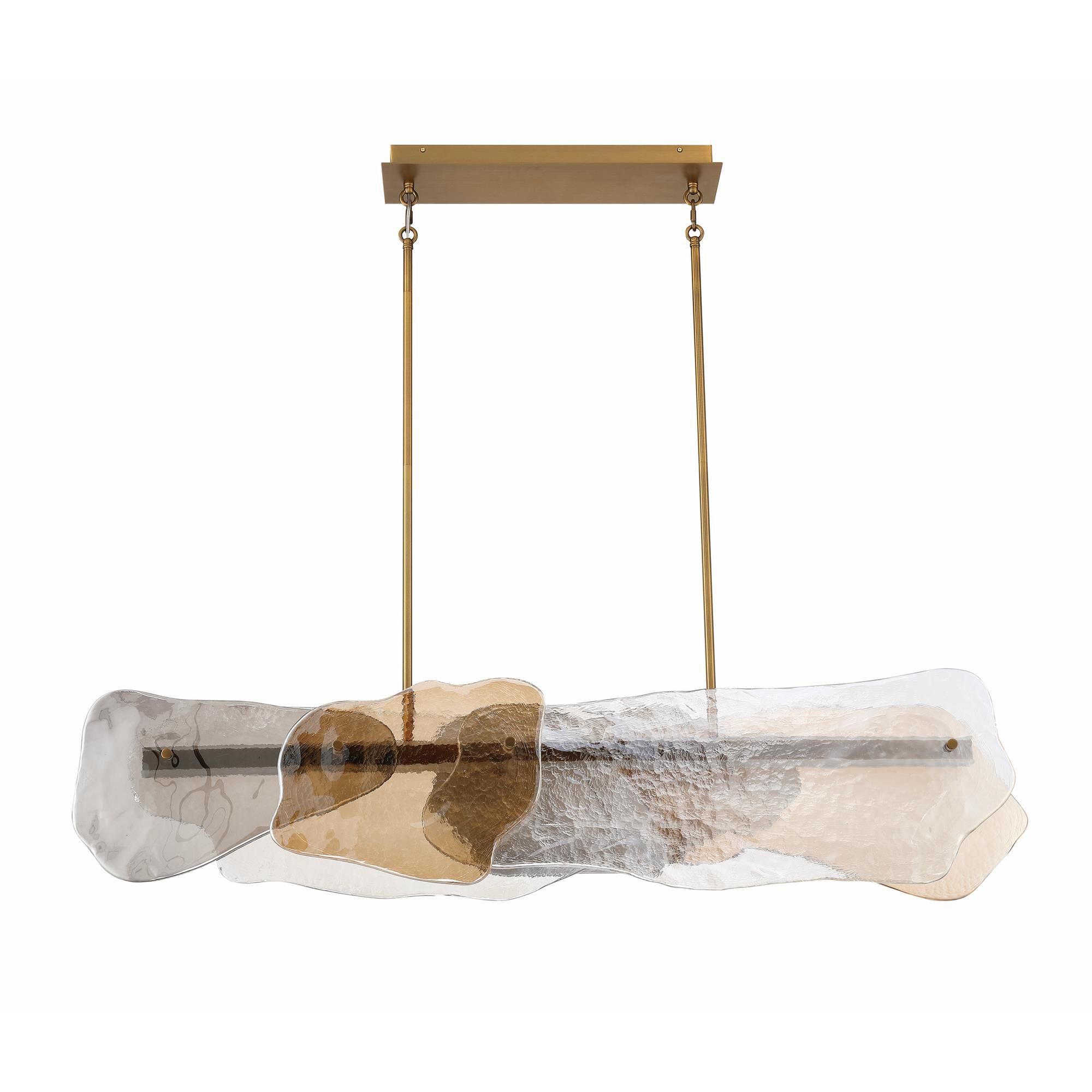 Grotto Large Linear Chandelier,