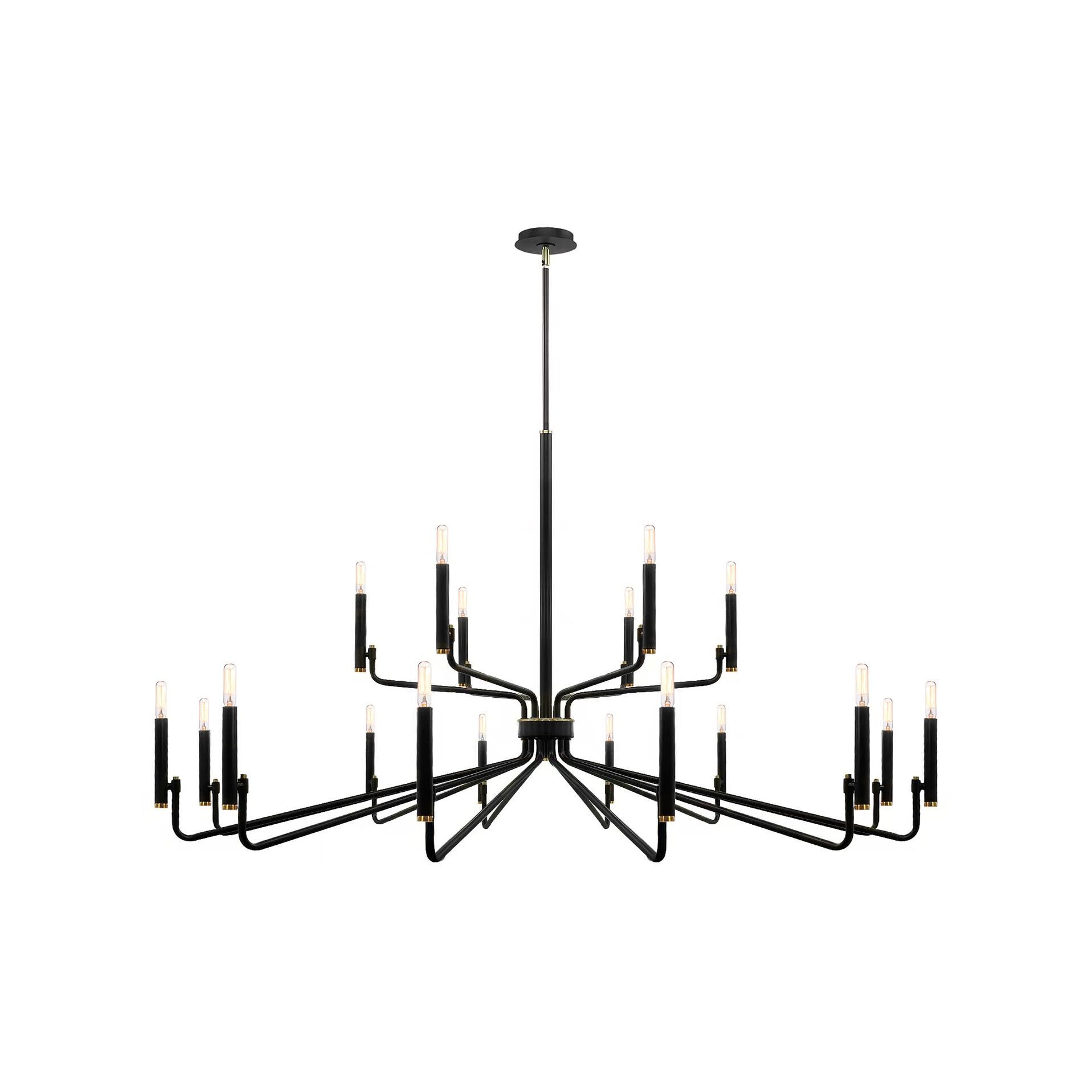 Bedford 57 Inch Chandelier by Justice Design Group