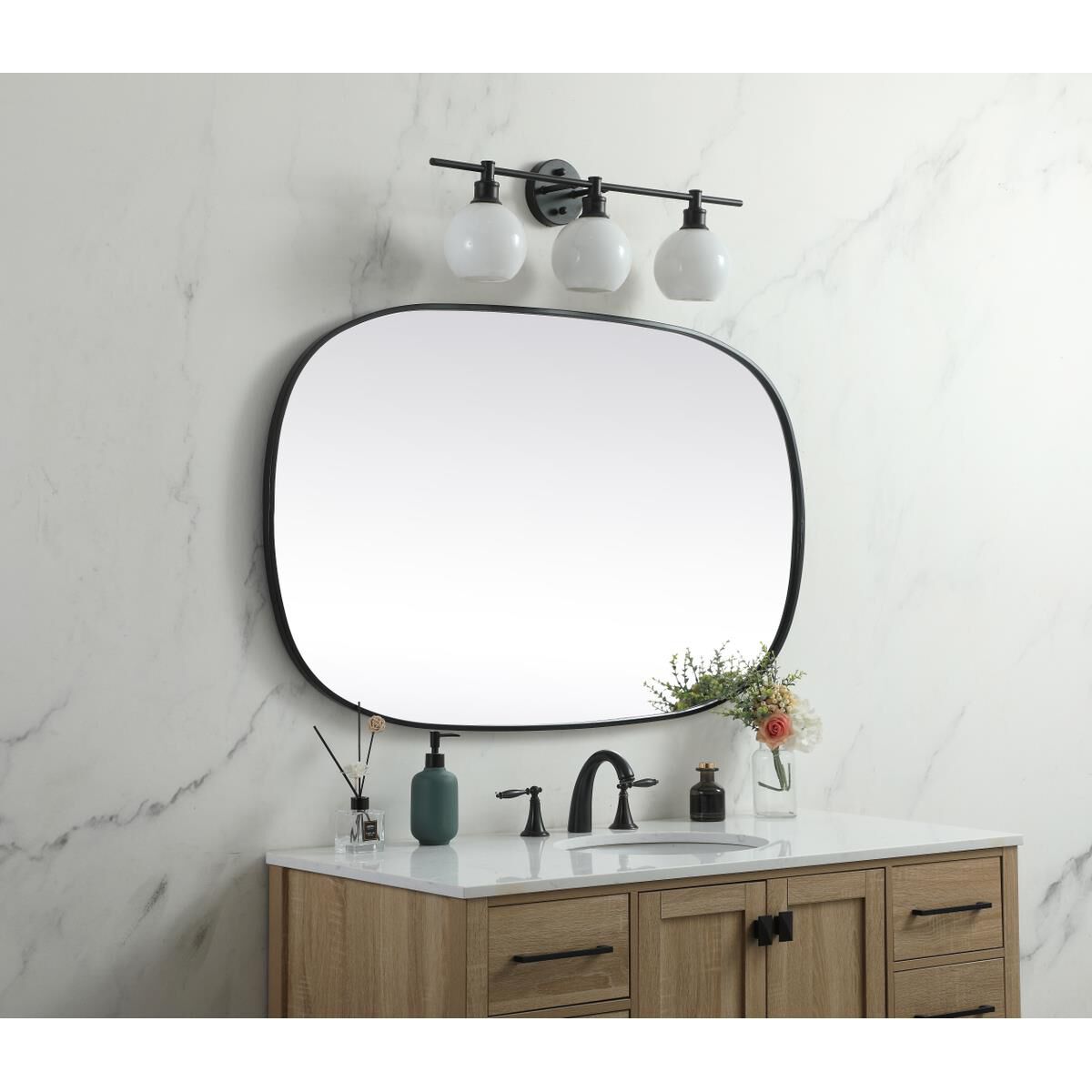 Shown in Black finish