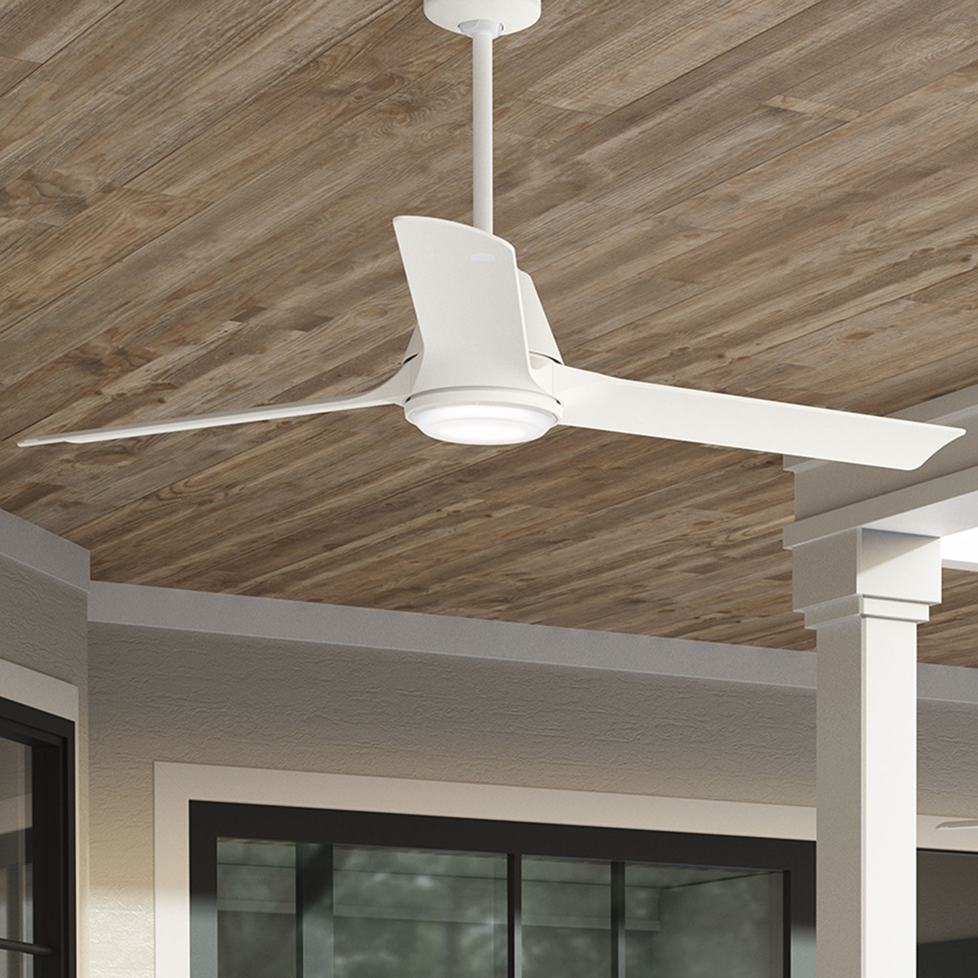 Aeronaut 60 Inch Ceiling Fan with Light Kit,