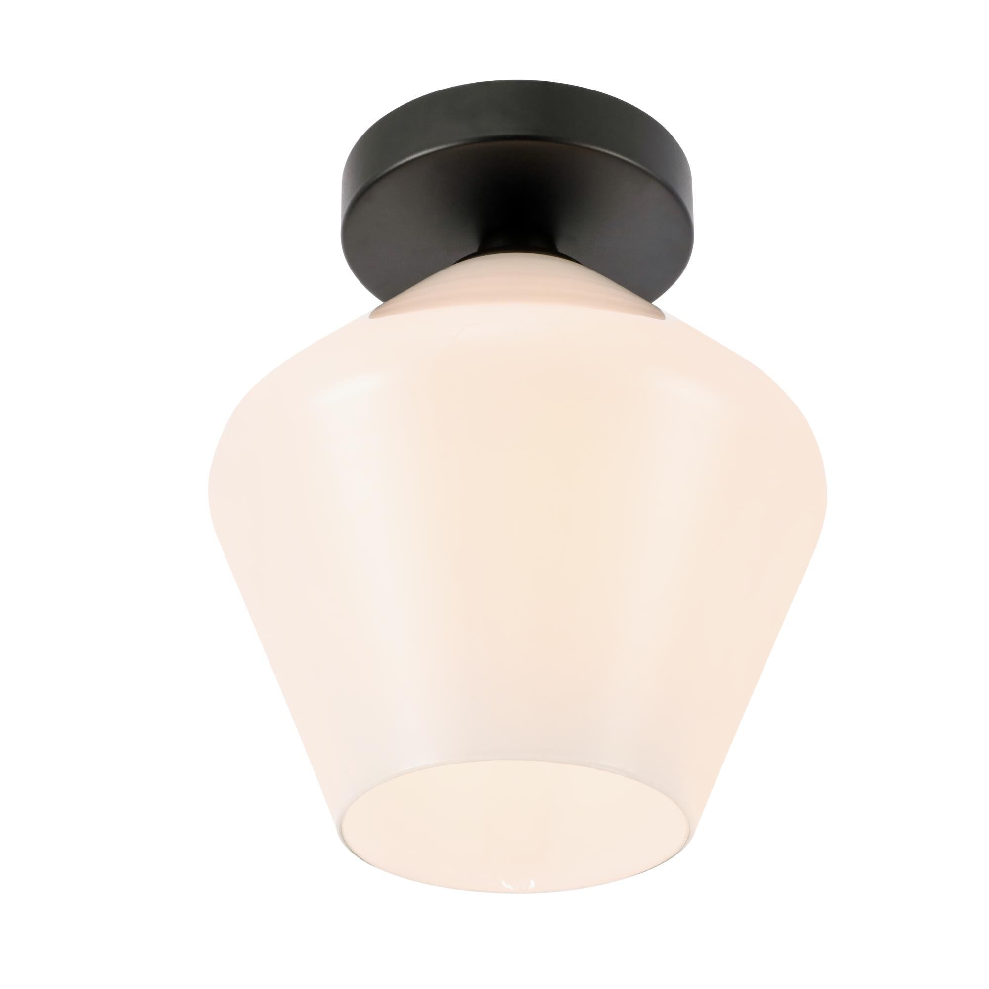 Gene 8 Inch Semi Flush Mount by Elegant Lighting
