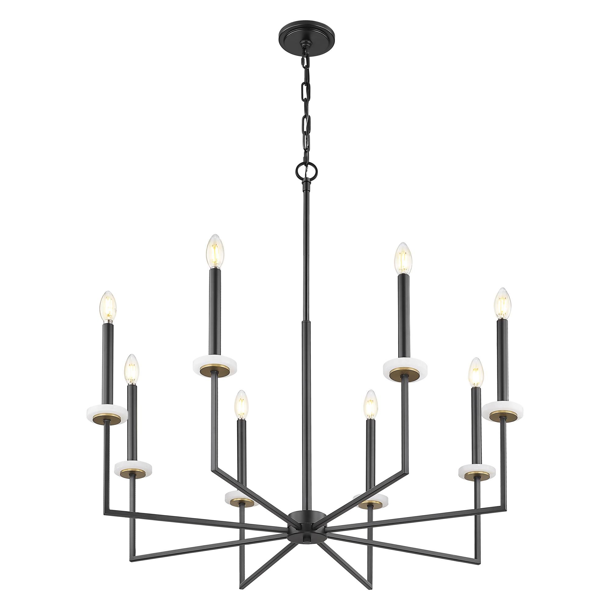 Gaultier 35 Inch Chandelier by Z-lite