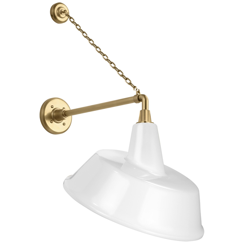 Thomas O'Brien Academy Barn Light 32 Inch Outdoor Wall Light by Visual Comfort Signature Collection