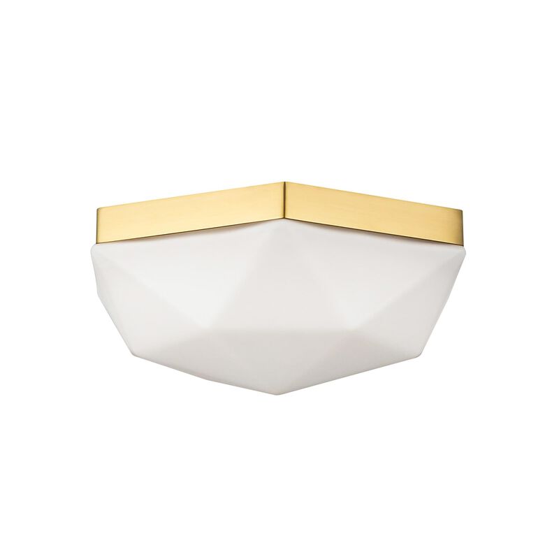 Krysta 10 Inch 2 Light Flush Mount by Alora Mood