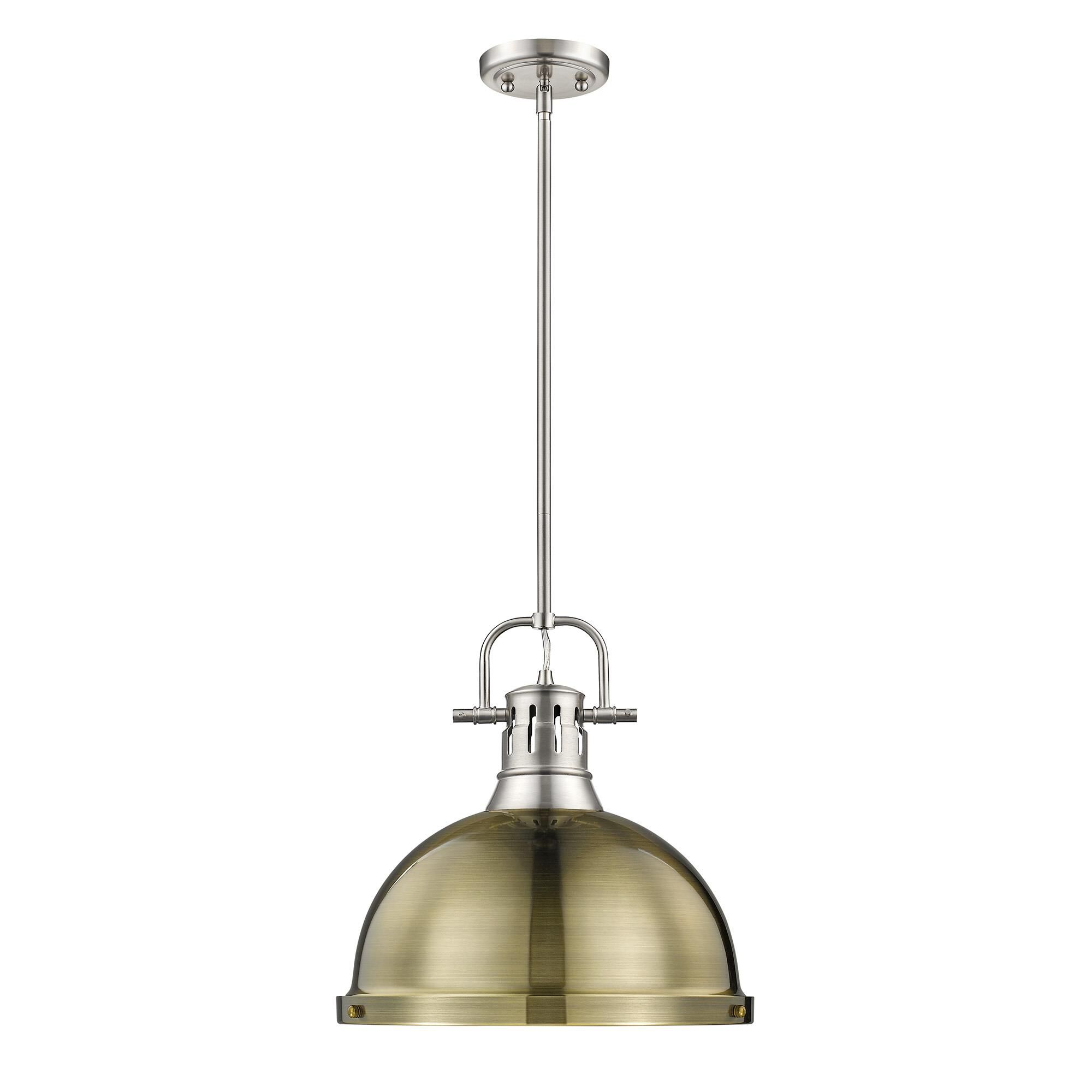 Duncan 14 Inch Large Pendant by Golden Lighting