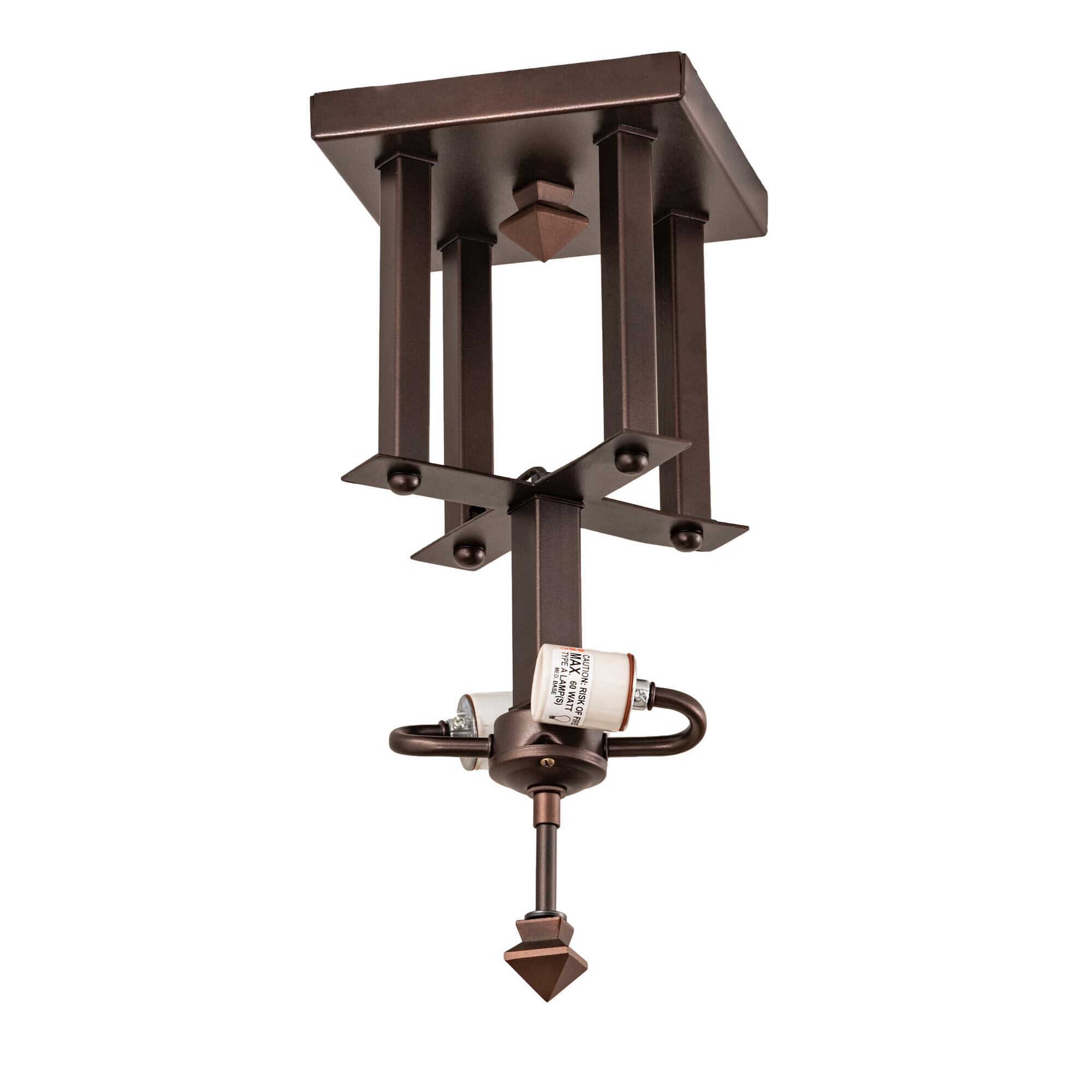 Arrowhead 10 Inch 1 Light Flush Mount by Meyda Lighting