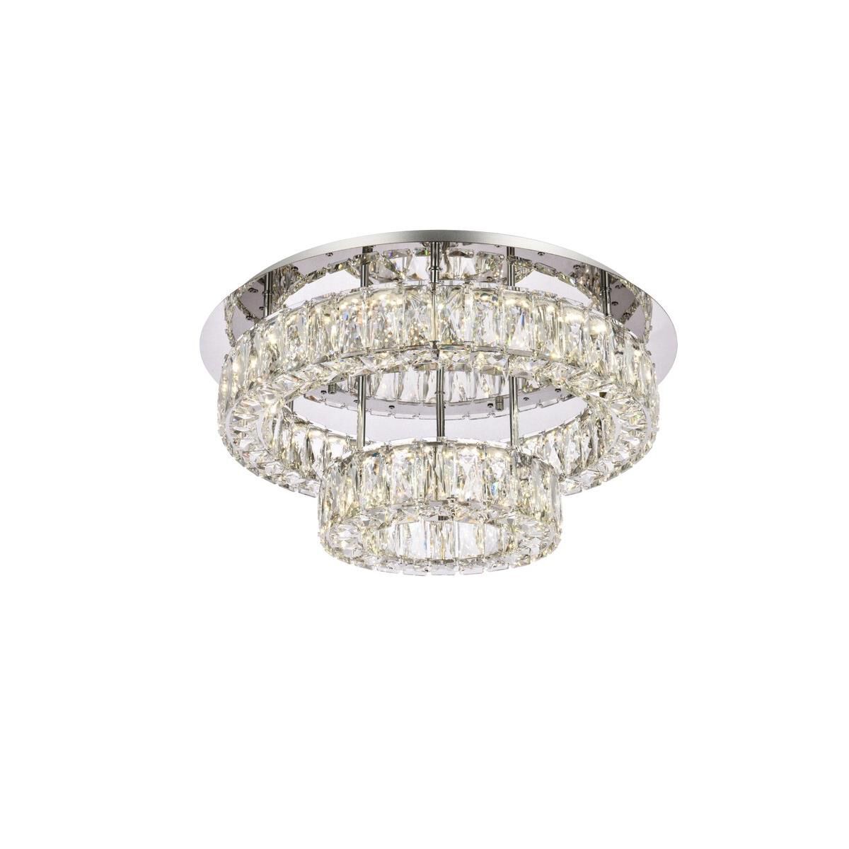 Monroe Flush Mount by Elegant Lighting