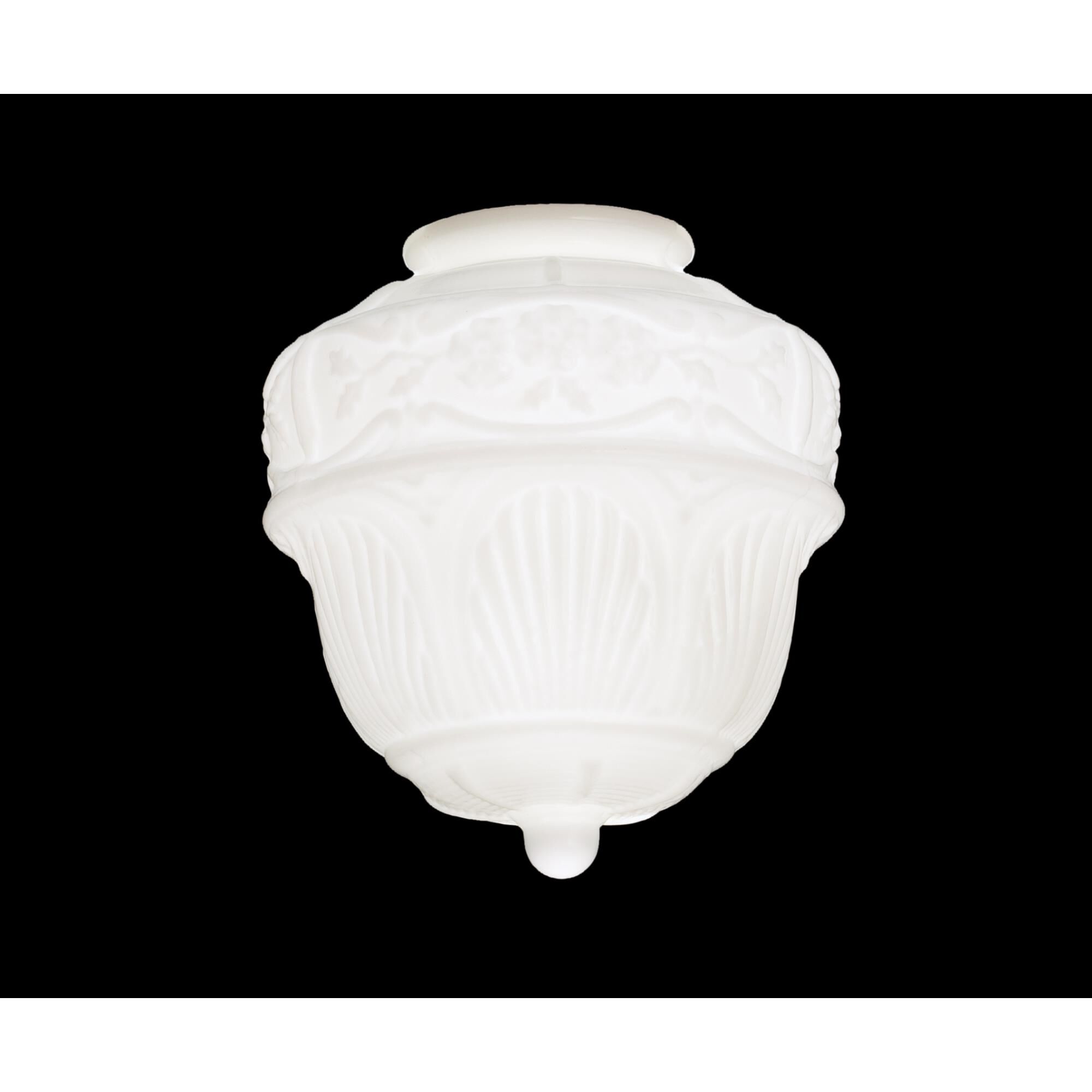 Shown with White glass