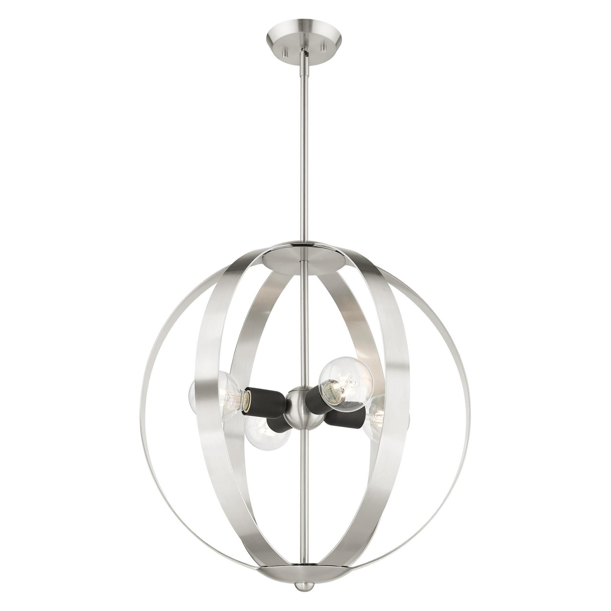 Shown in Brushed Nickel finish