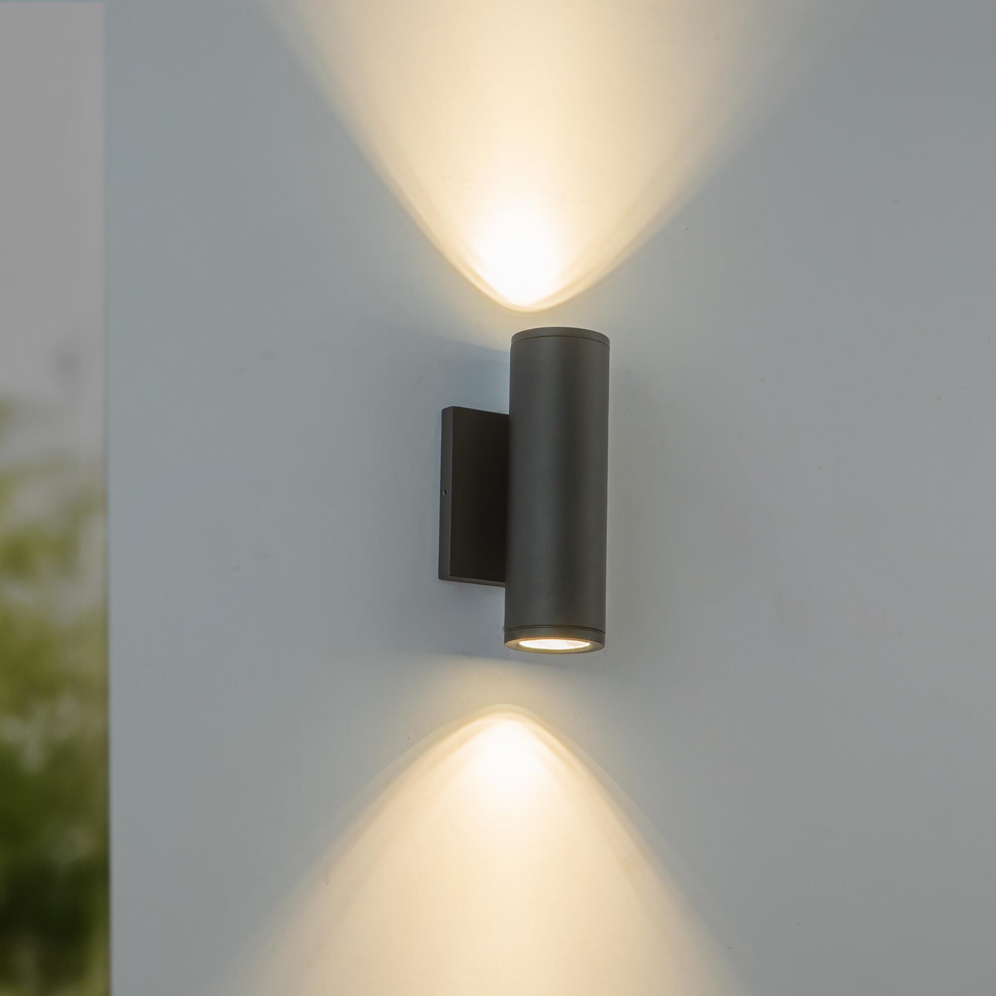 Nordic 8 Inch Outdoor Wall Light by Kuzco Lighting