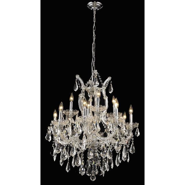 Maria Theresa 27 Inch 13 Light Chandelier by Elegant Lighting