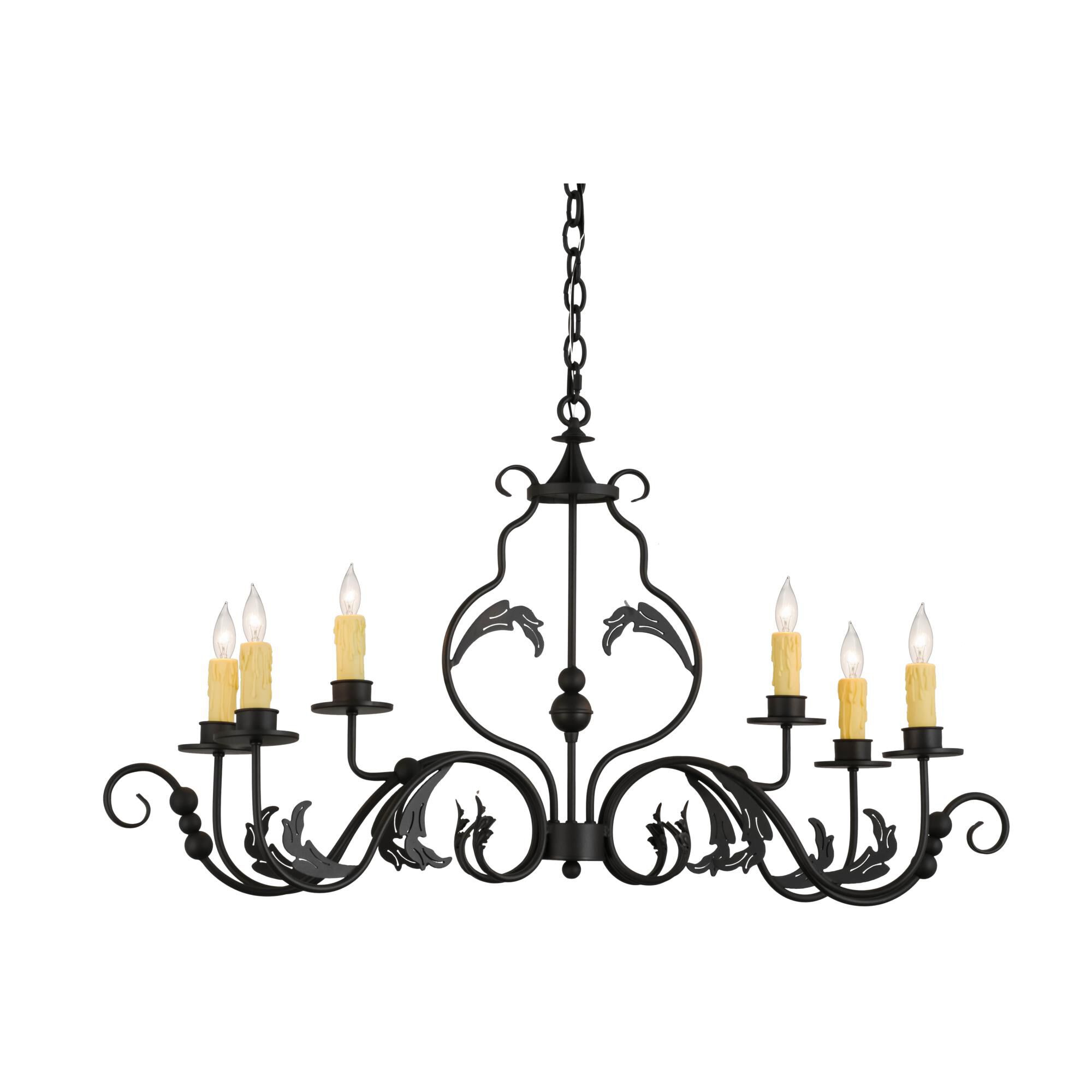 Shown in Wrought Iron finish