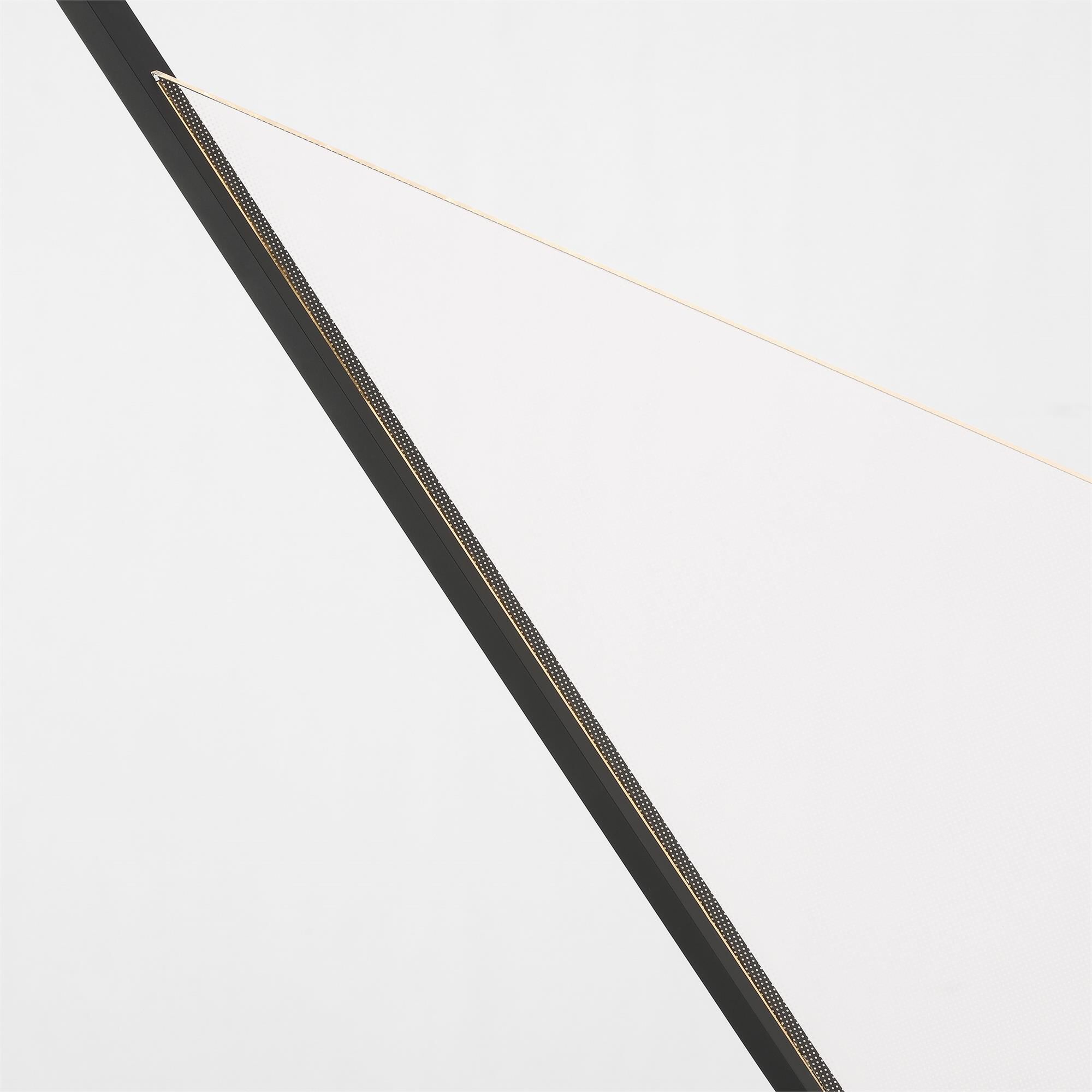 Shown in Nightshade Black finish and Light Guide shade