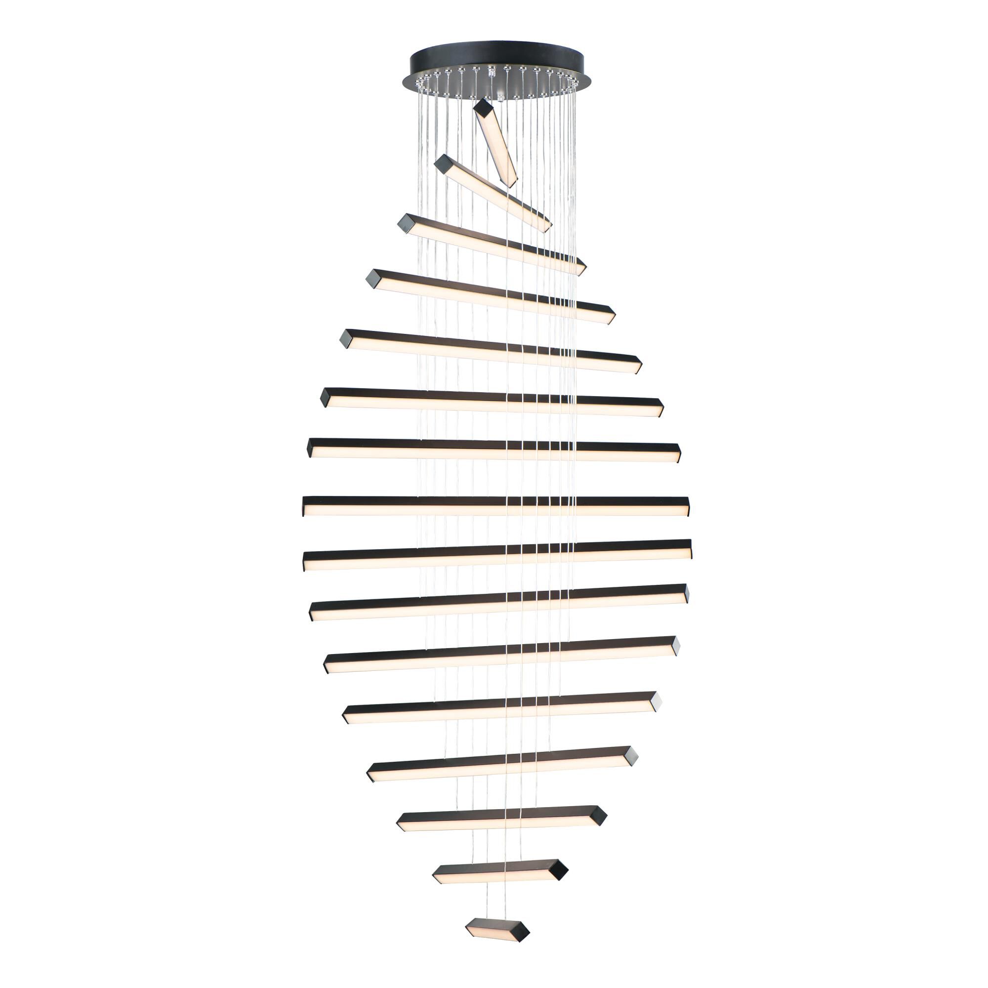 Hover 28 Inch 16 Light LED Multi Light Pendant by ET2 Lighting