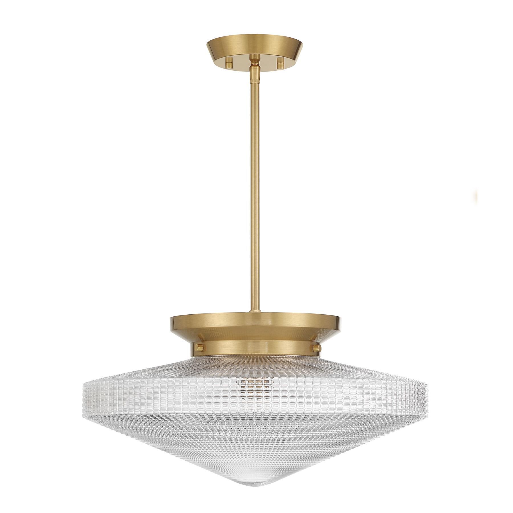 Norwich 18 Inch Semi Flush Mount by Savoy House