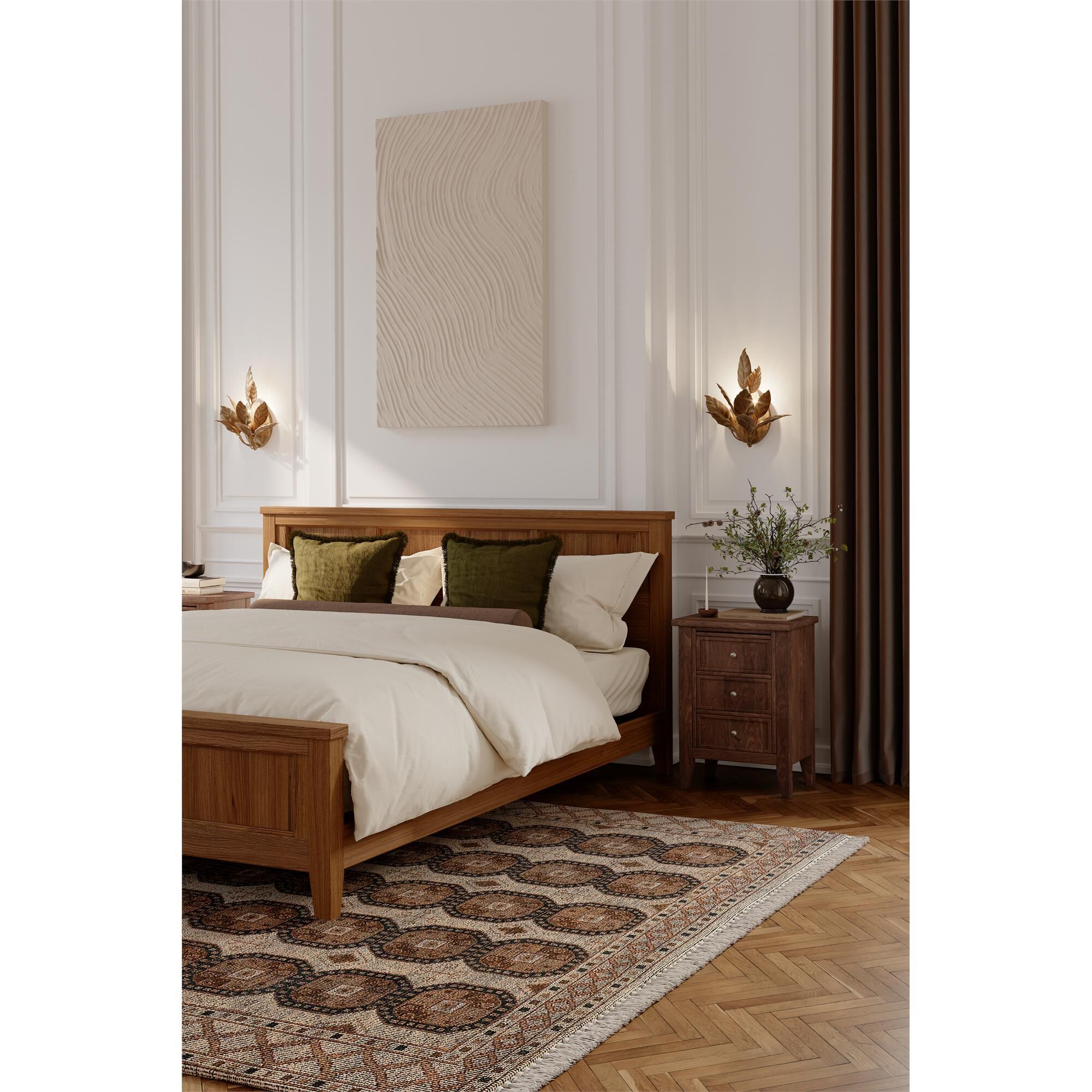 Shown in Weathered Gold finish