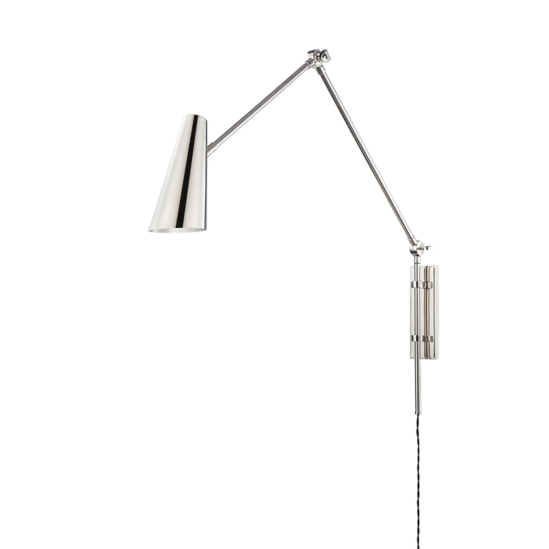 Lorne Large Wall Swing Lamp by Hudson Valley Lighting