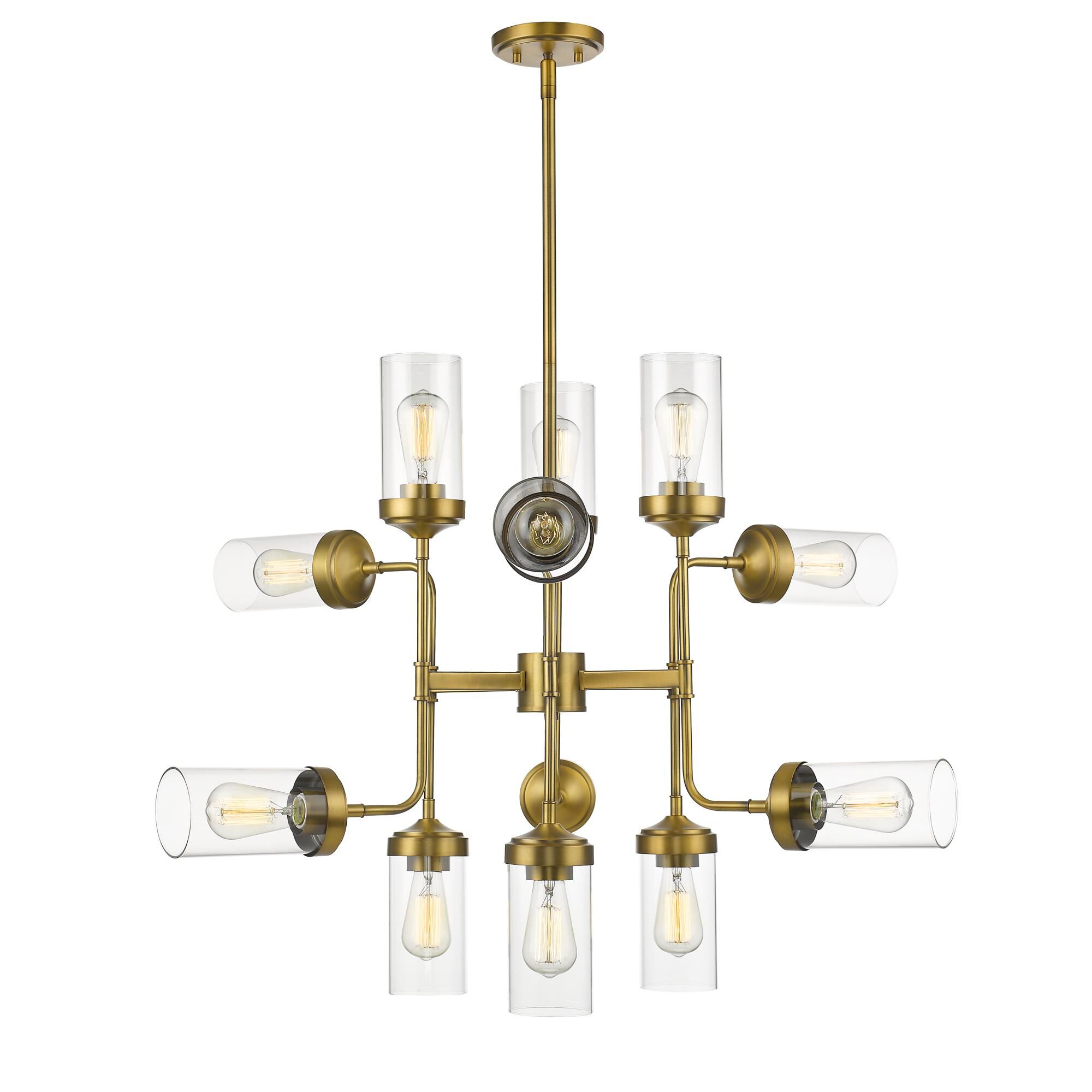 Calliope 36 Inch 12 Light Chandelier by Z-Lite