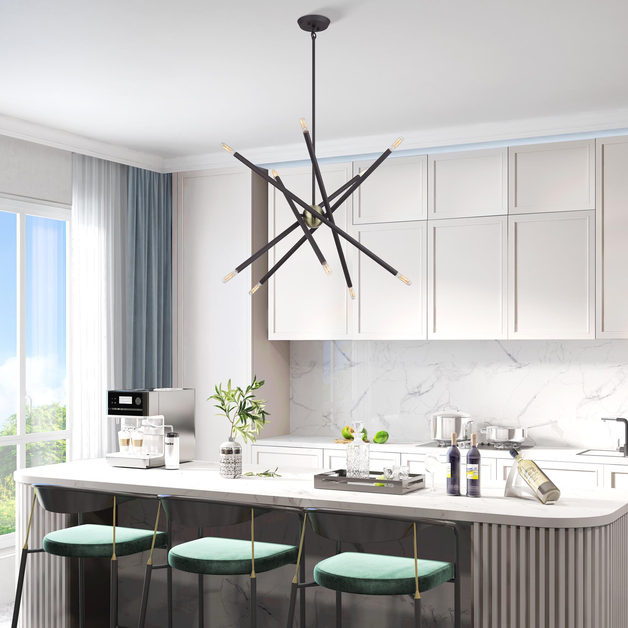 Soho 28 Inch Chandelier by Livex Lighting