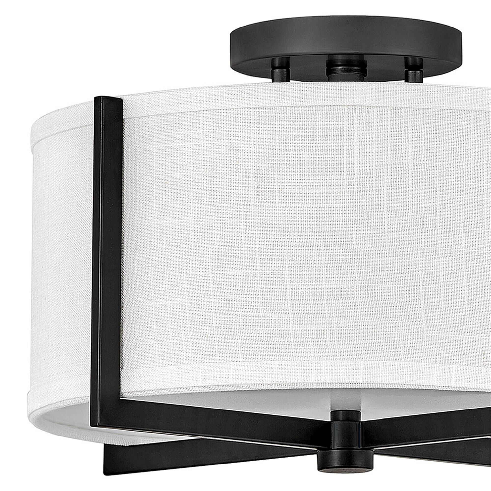 Axis 14 Inch 2 Light Semi Flush Mount,